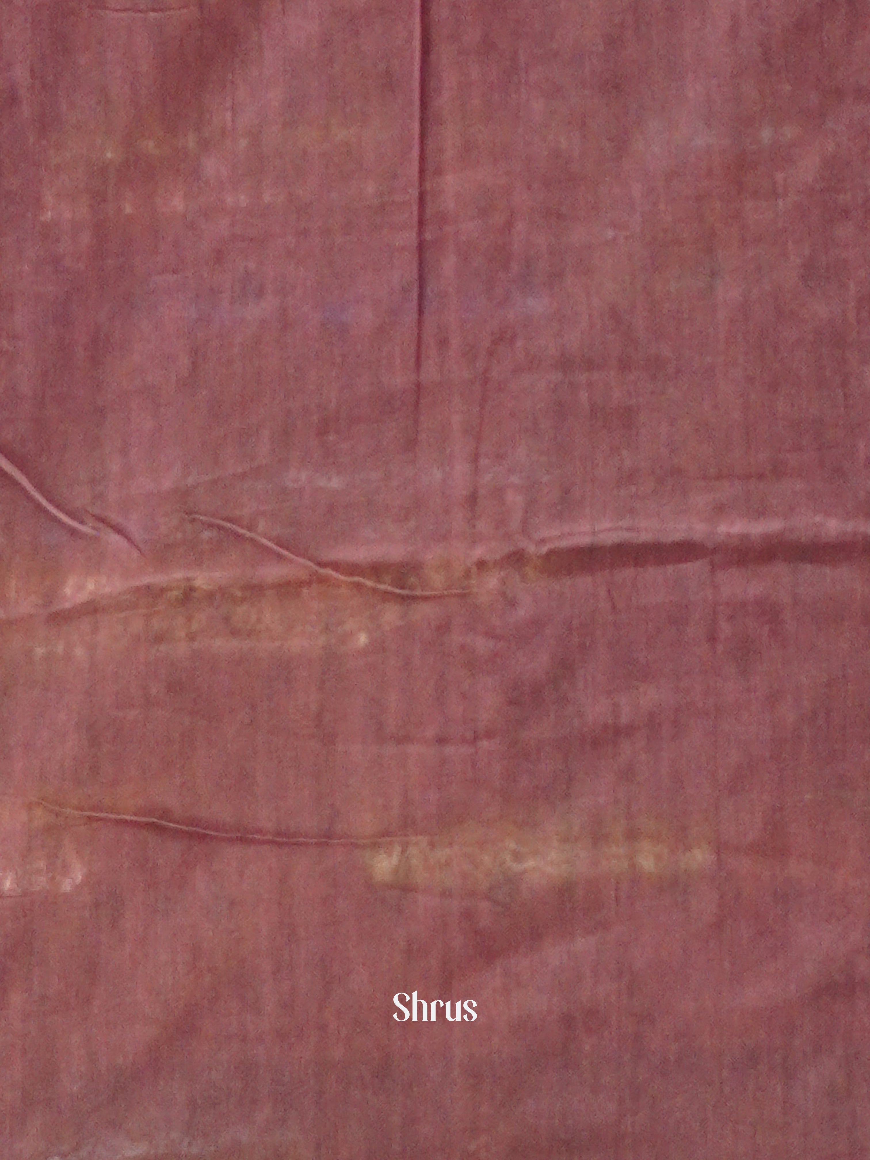 Onion Pink & Green - Bengal cotton Saree - Shop on ShrusEternity.com
