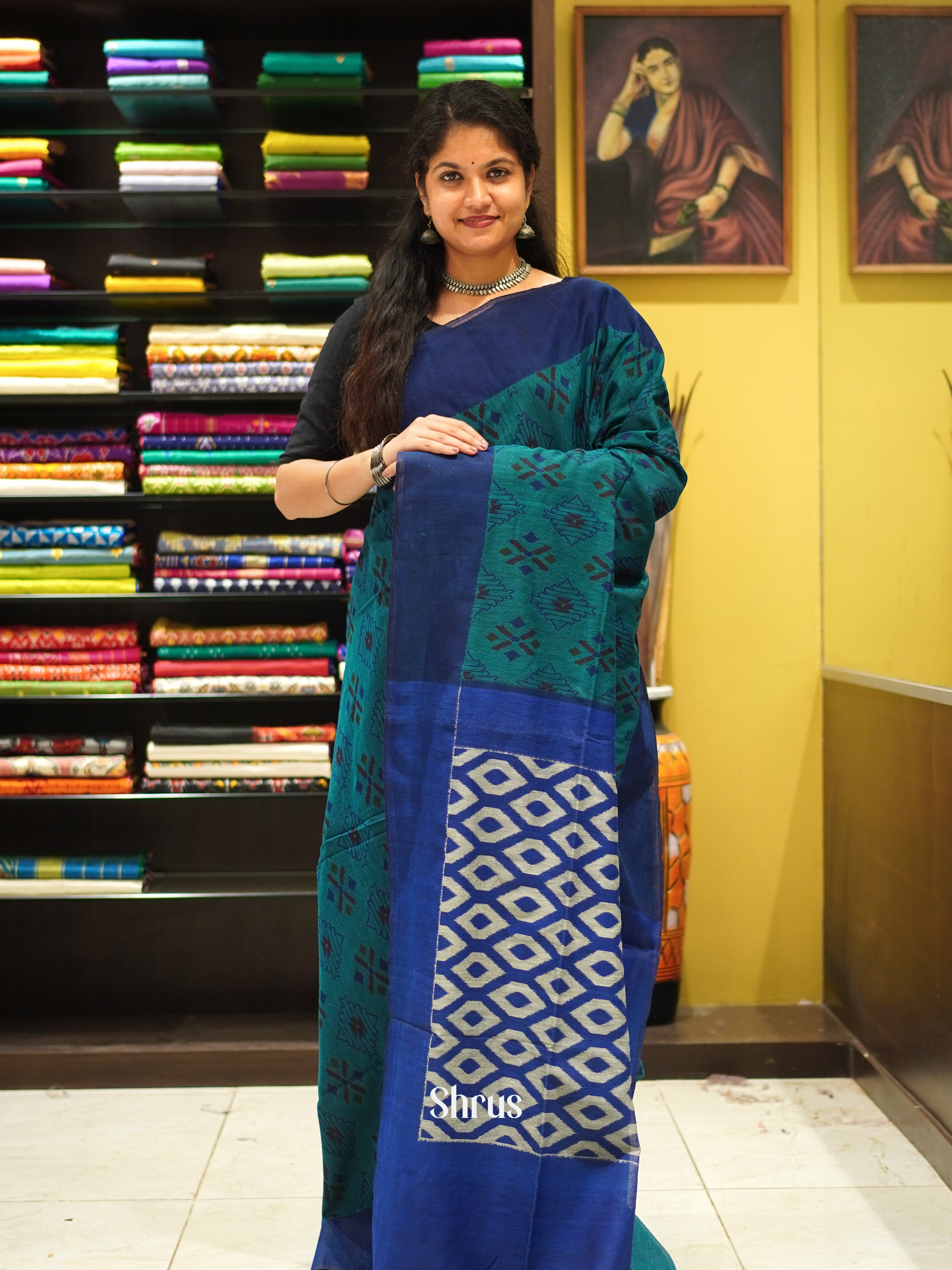 CDS26161- Bengal cotton Saree - Shop on ShrusEternity.com