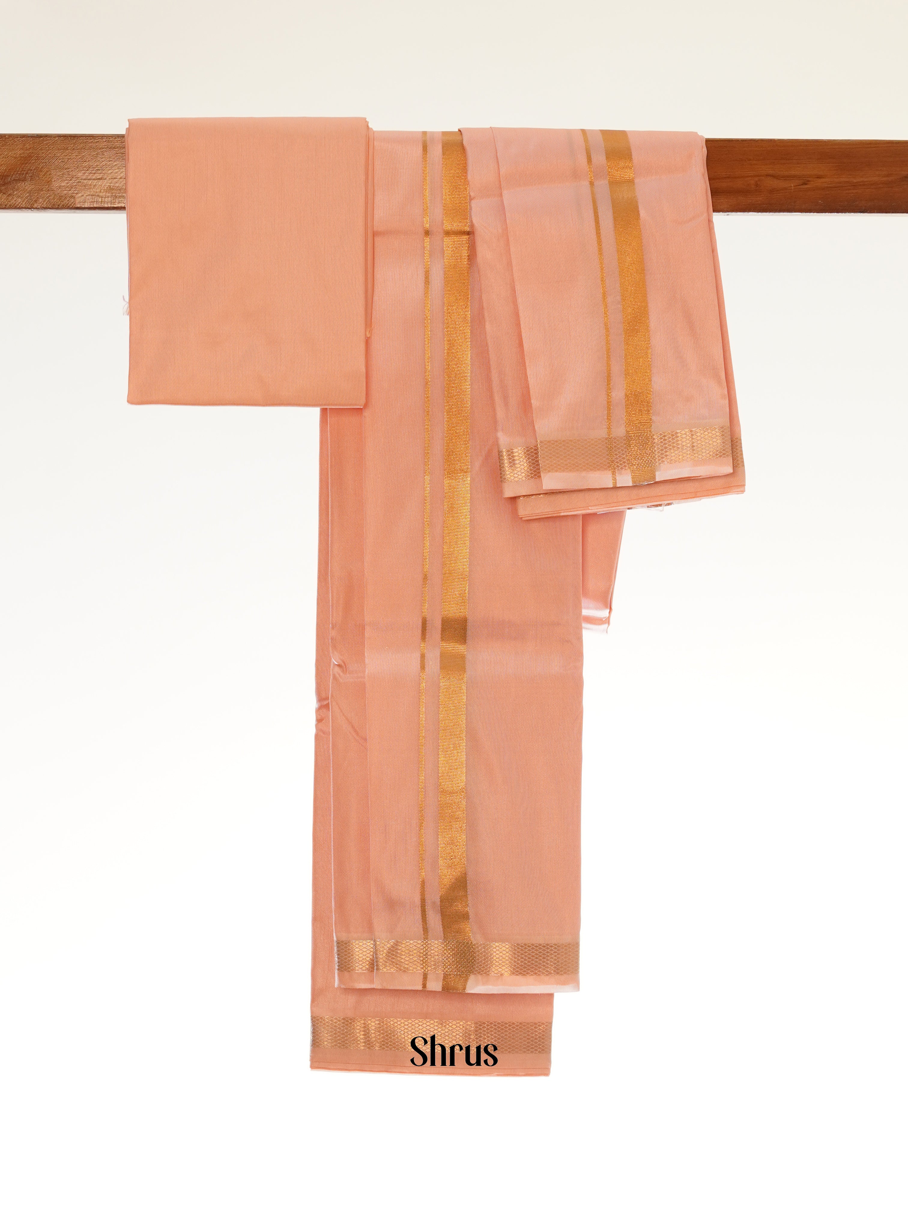 Pink - Dhoti - Shop on ShrusEternity.com