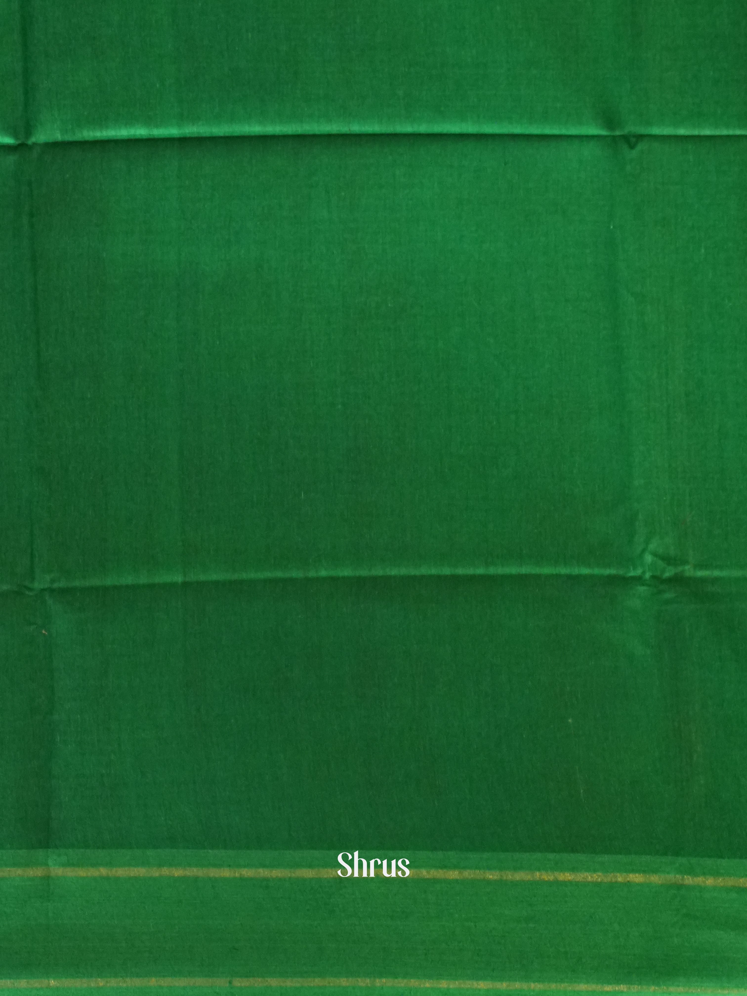 Red & Green - Tussar Saree -1