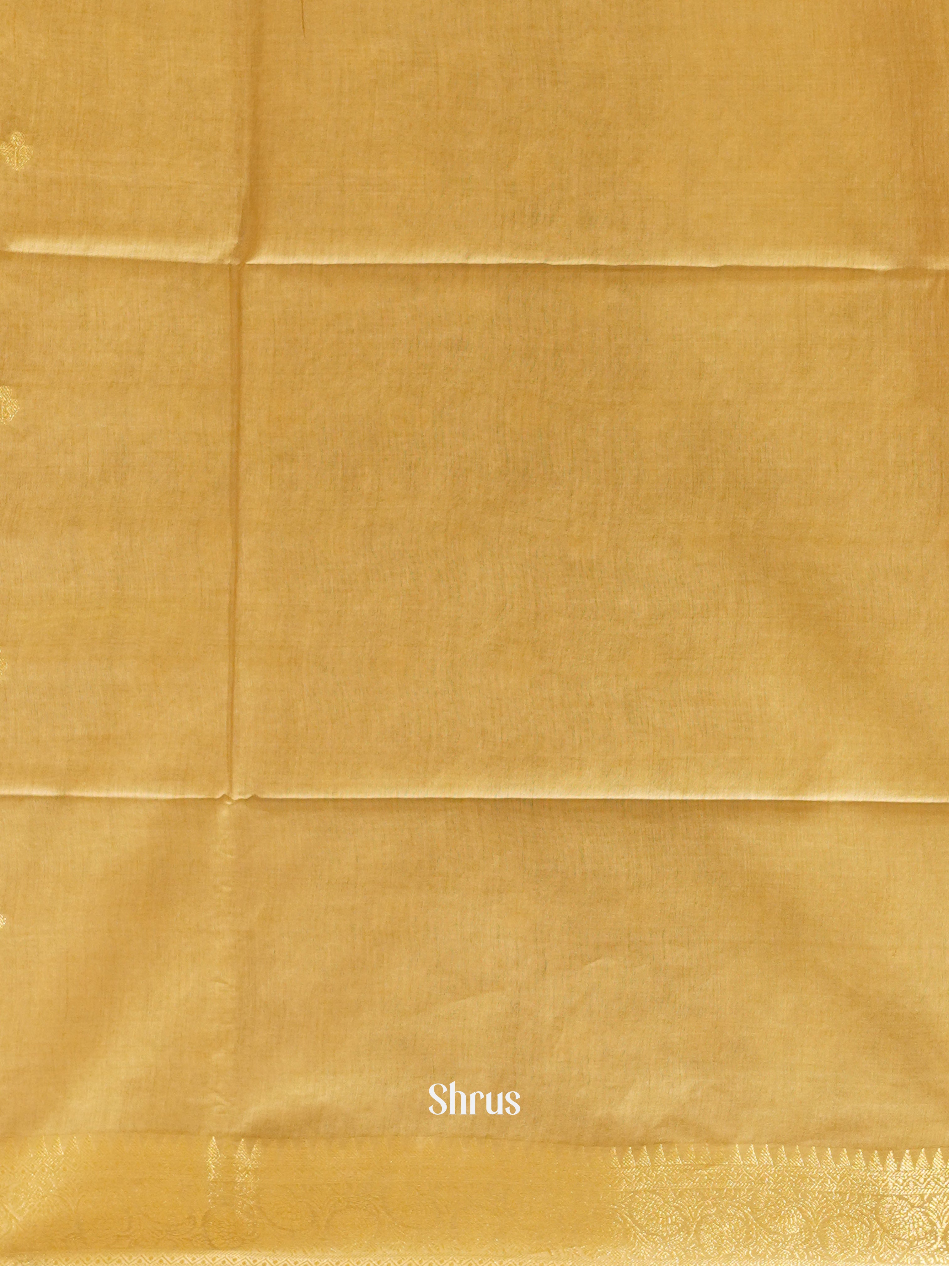 Sandal(Single Tone)- Semi Silk Cotton saree - Shop on ShrusEternity.com