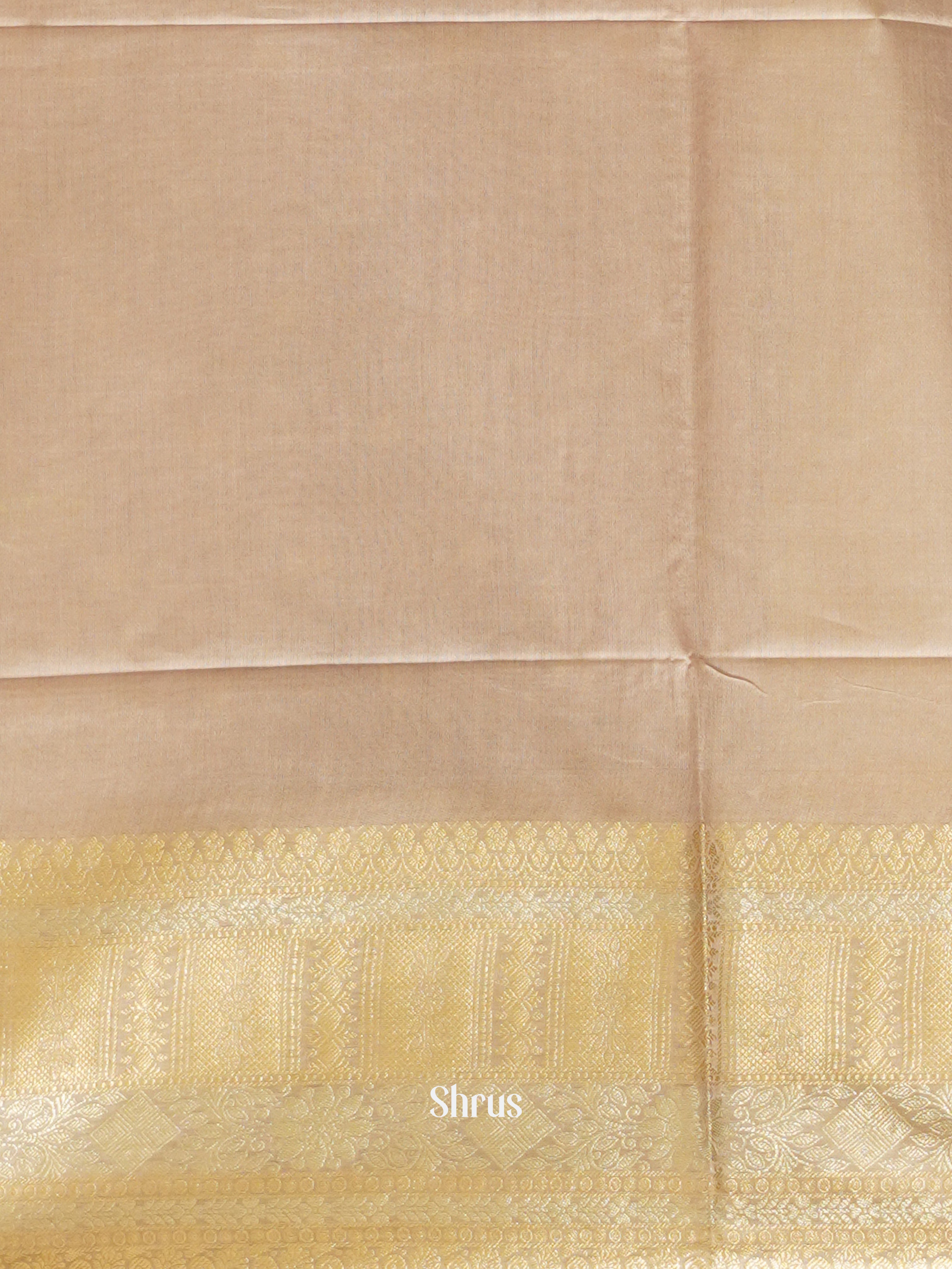 Dusty Pink(Single Tone)- Semi Siolk Cotton Saree - Shop on ShrusEternity.com