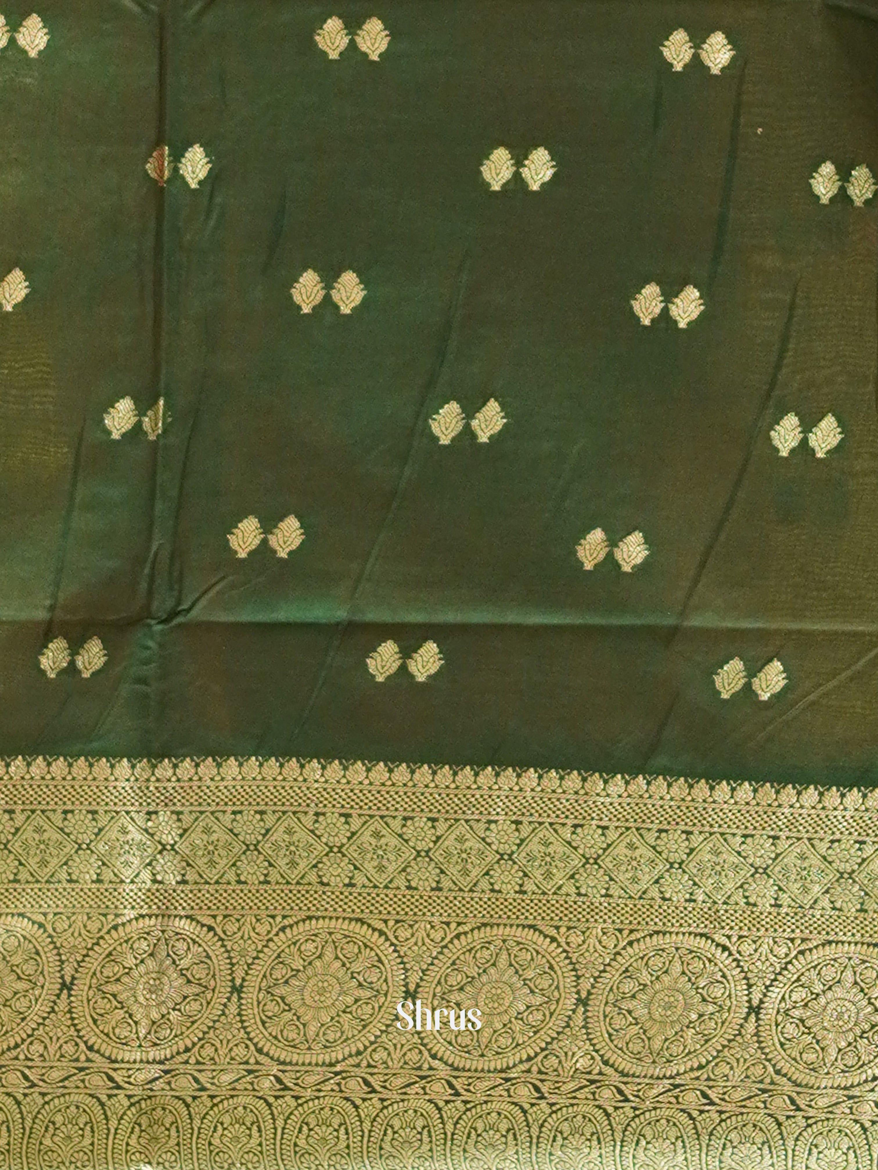 CDS27076 - Semi Silkcotton Saree - Shop on ShrusEternity.com