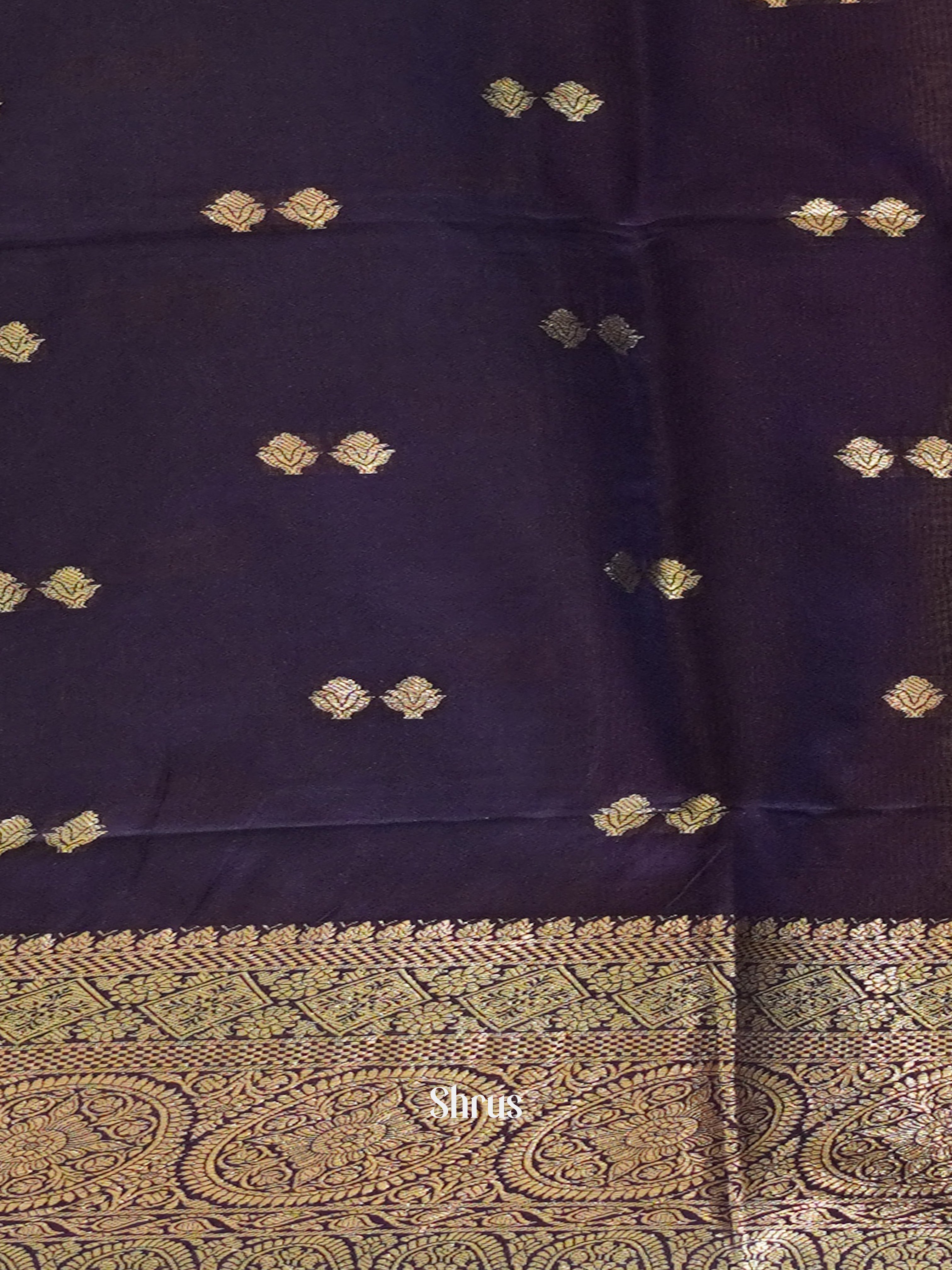 CDS27089 - Semi Silkcotton Saree - Shop on ShrusEternity.com