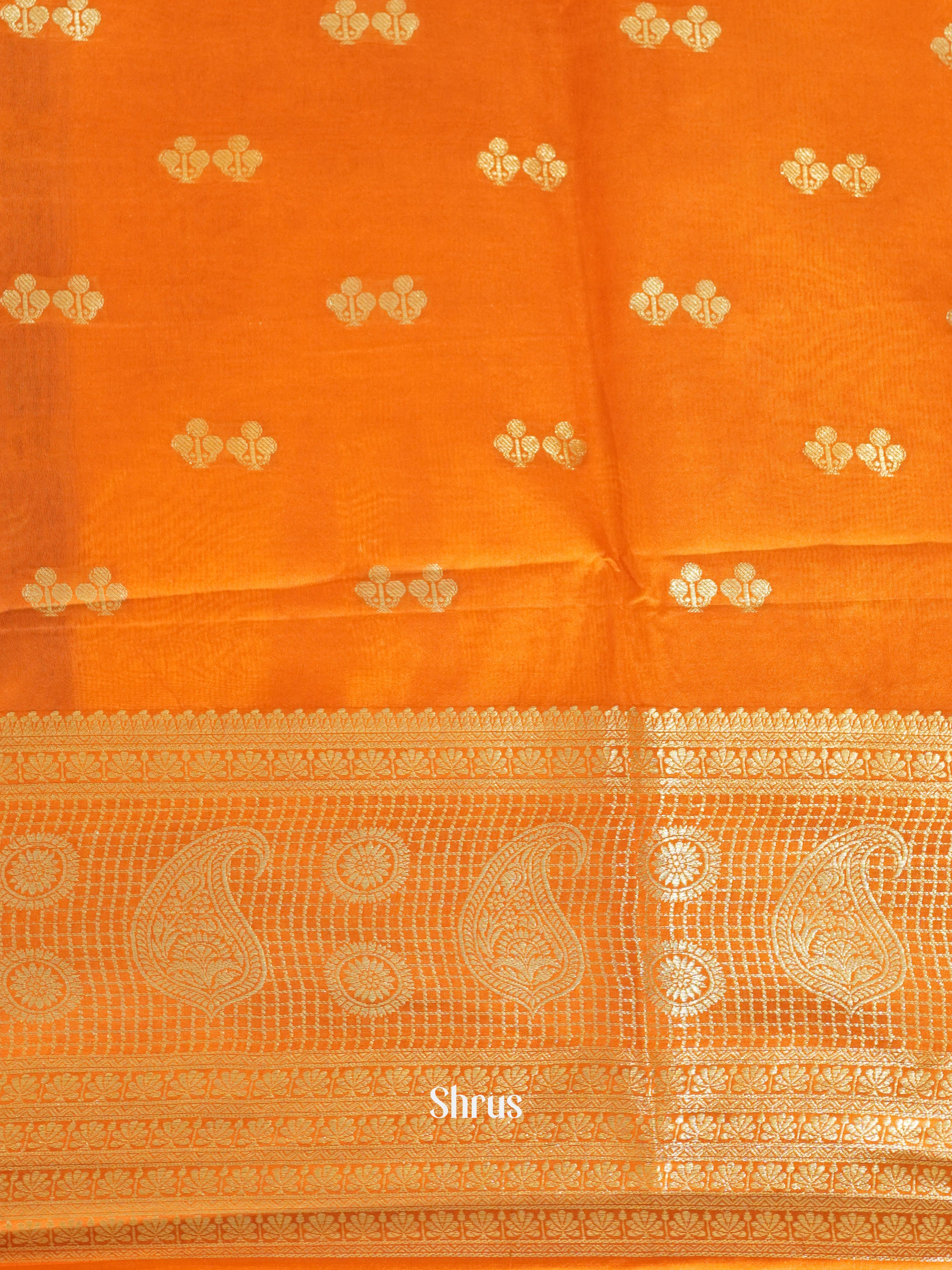 Violet & Orange -North silkcotton - Shop on ShrusEternity.com