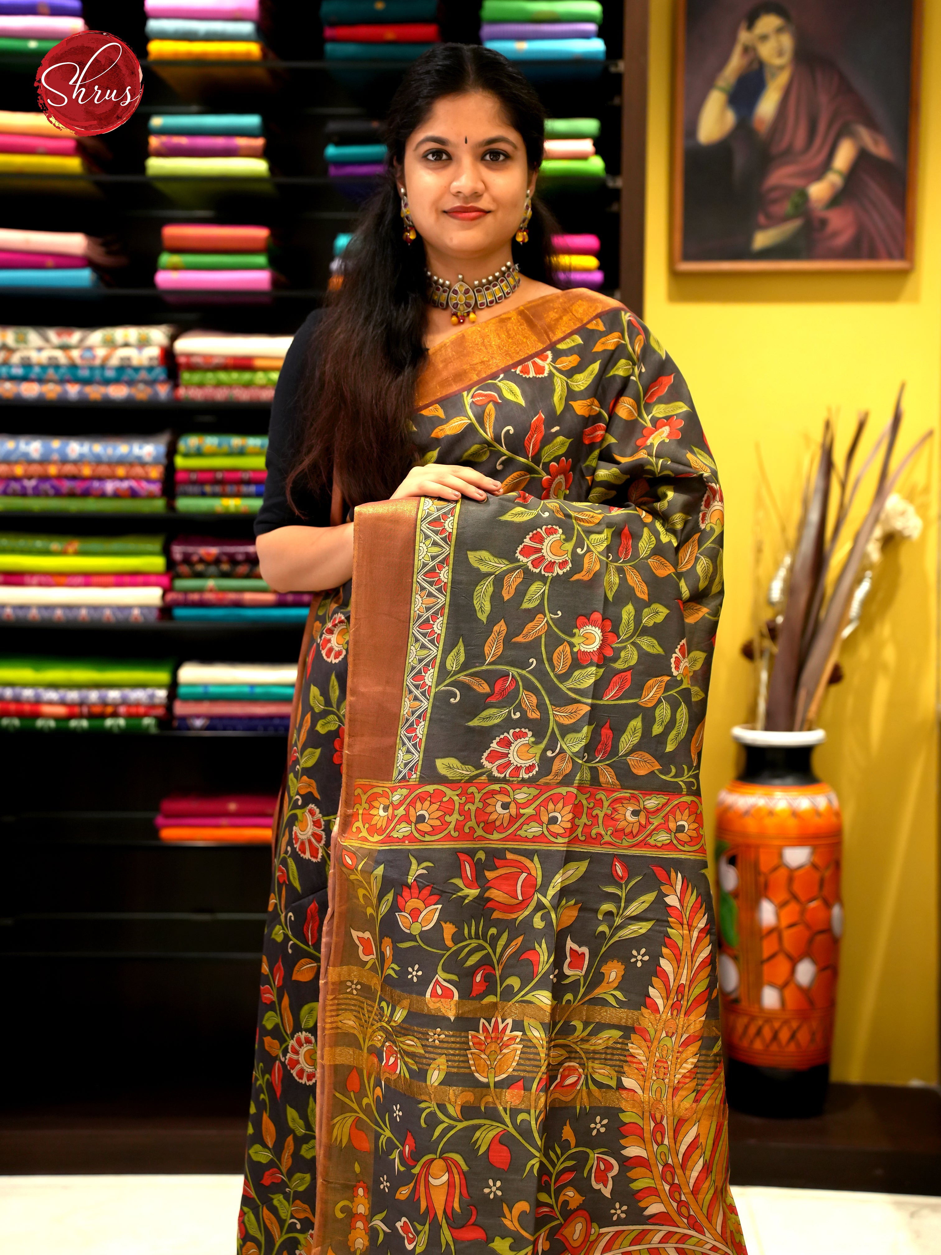 CDS27263 - Semi Chanderi - Shop on ShrusEternity.com