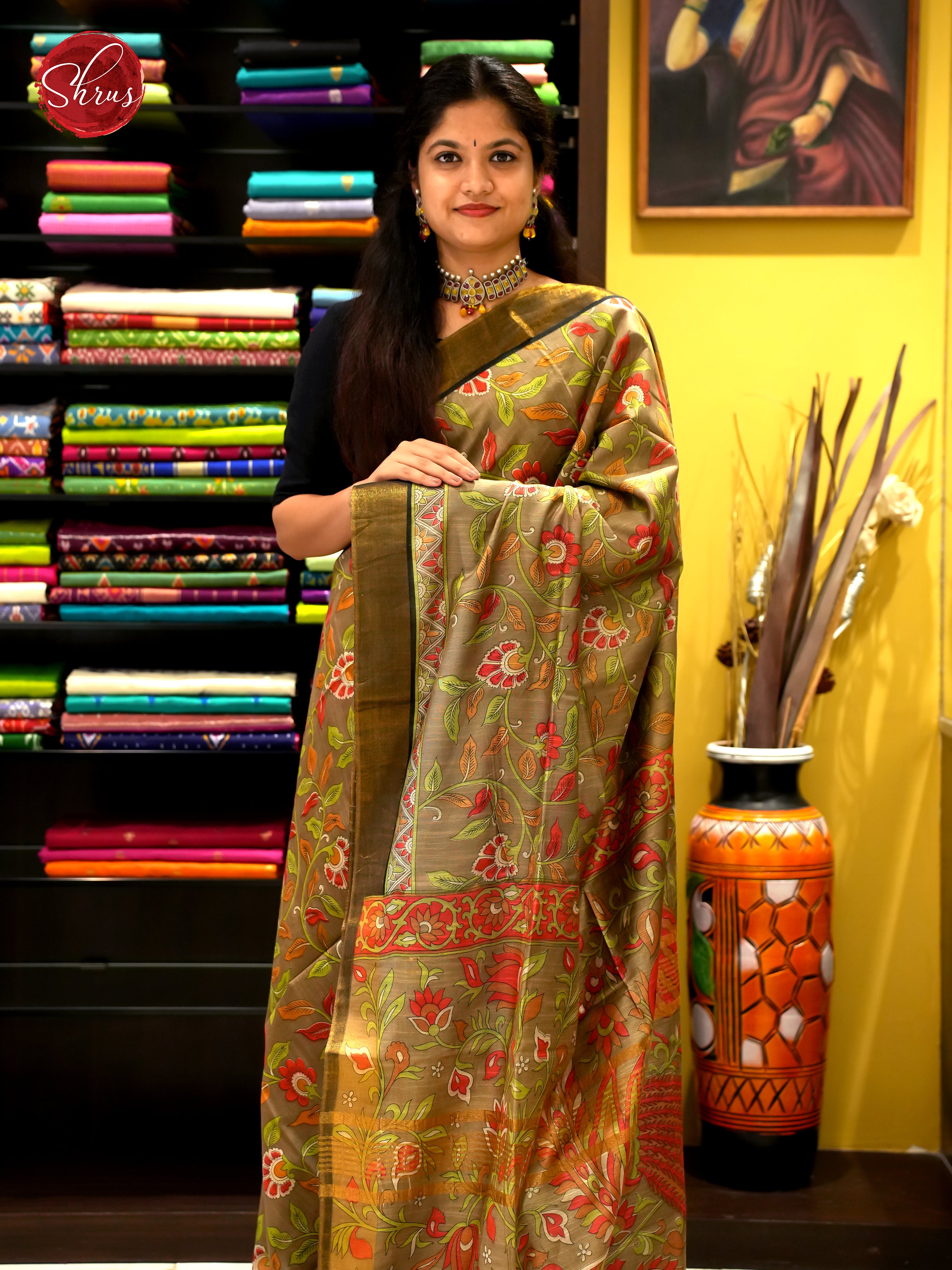 CDS27265 - Semi Chanderi - Shop on ShrusEternity.com
