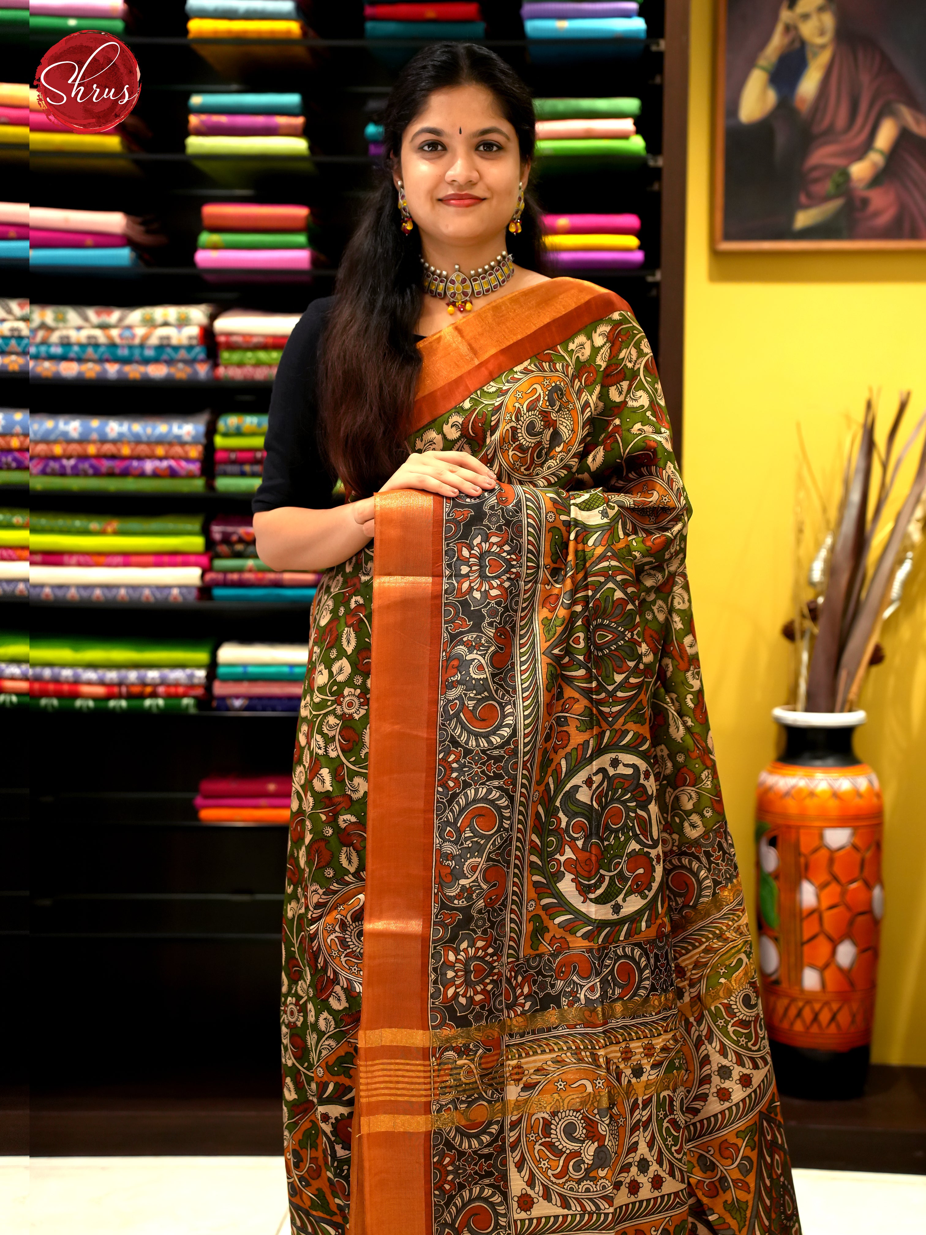 CDS27268 - Semi Chanderi - Shop on ShrusEternity.com