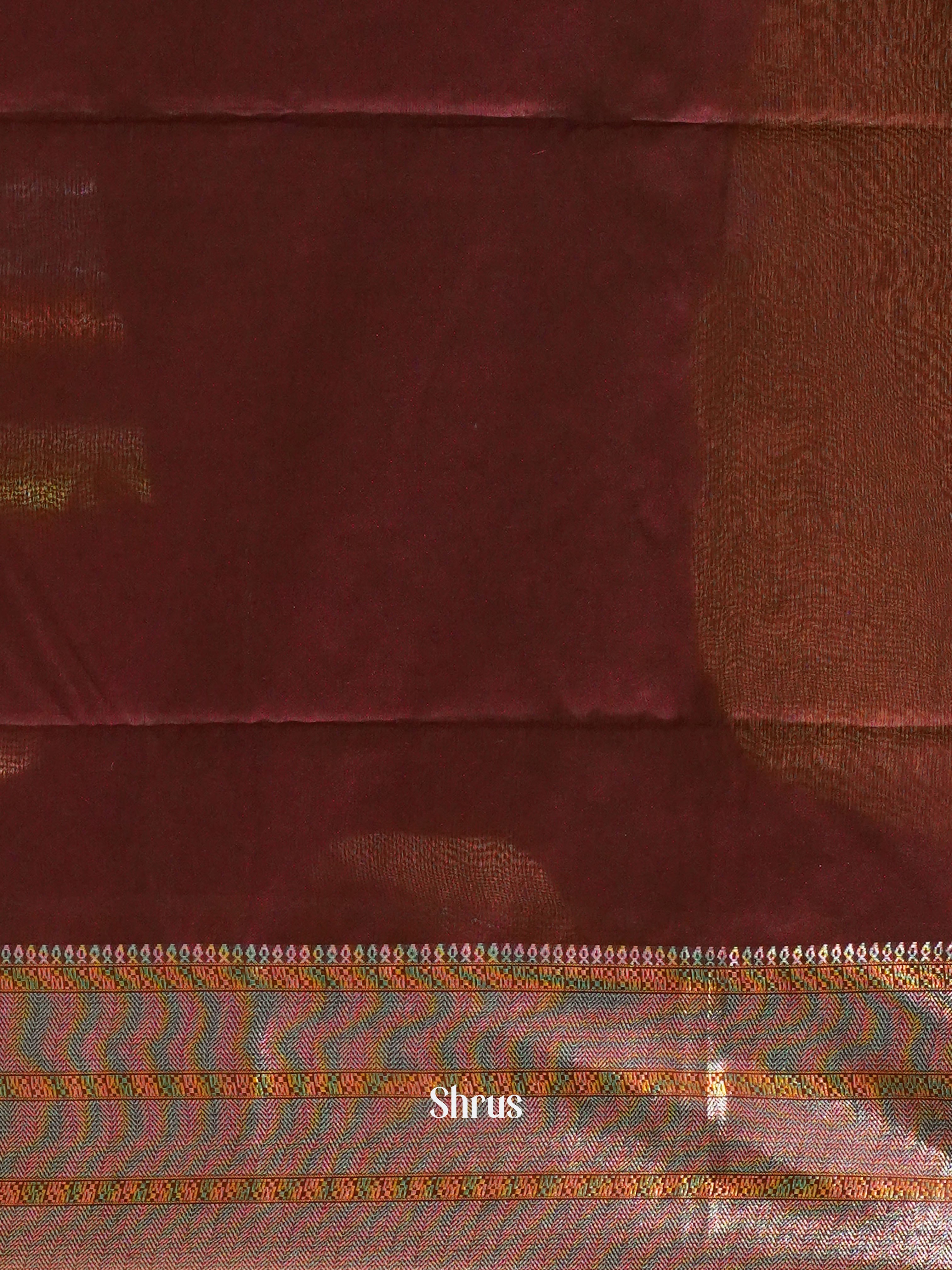 Cream & Purple -Shibori Saree - Shop on ShrusEternity.com