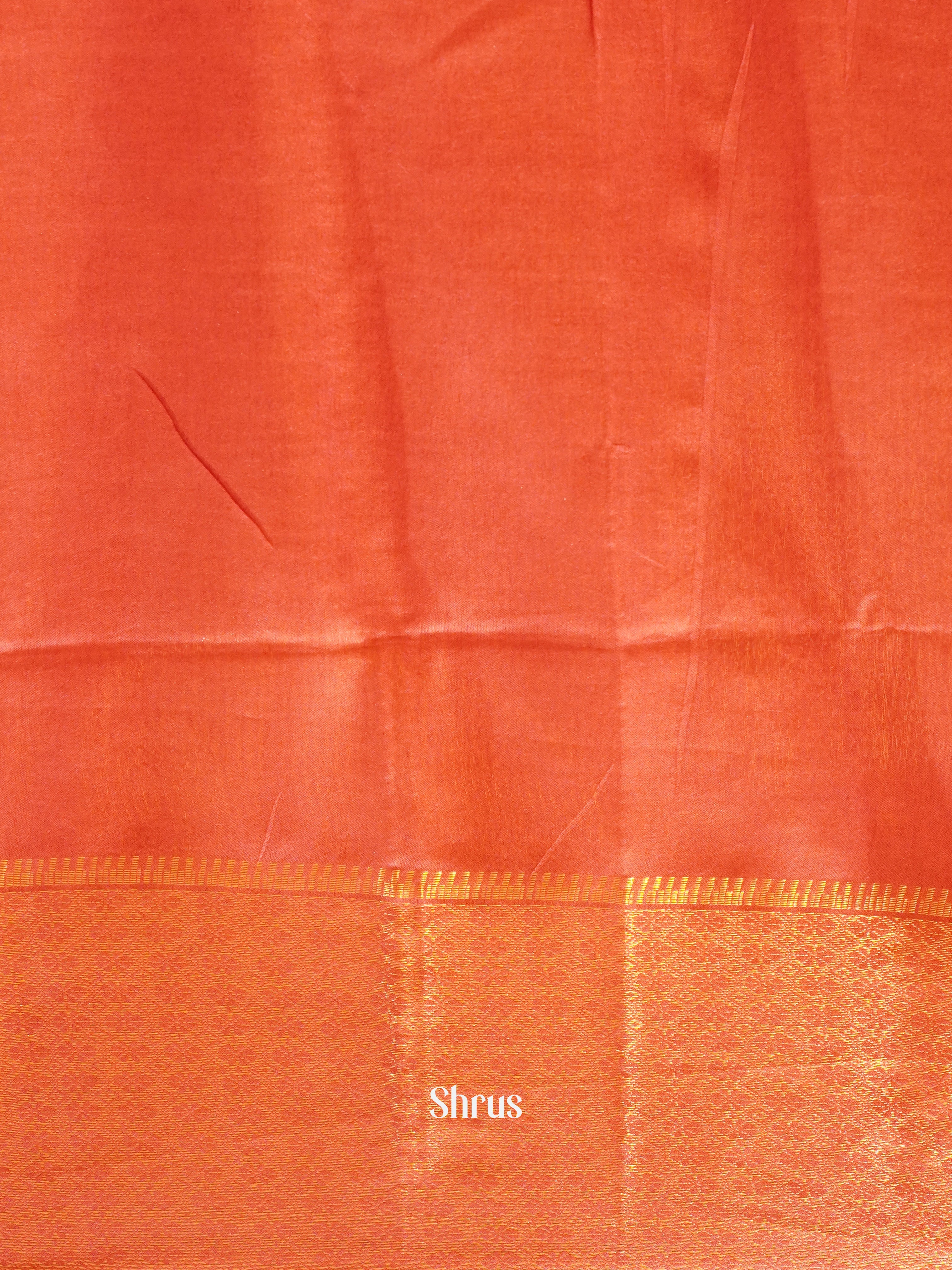 Cream & Red- Shibori Saree - Shop on ShrusEternity.com
