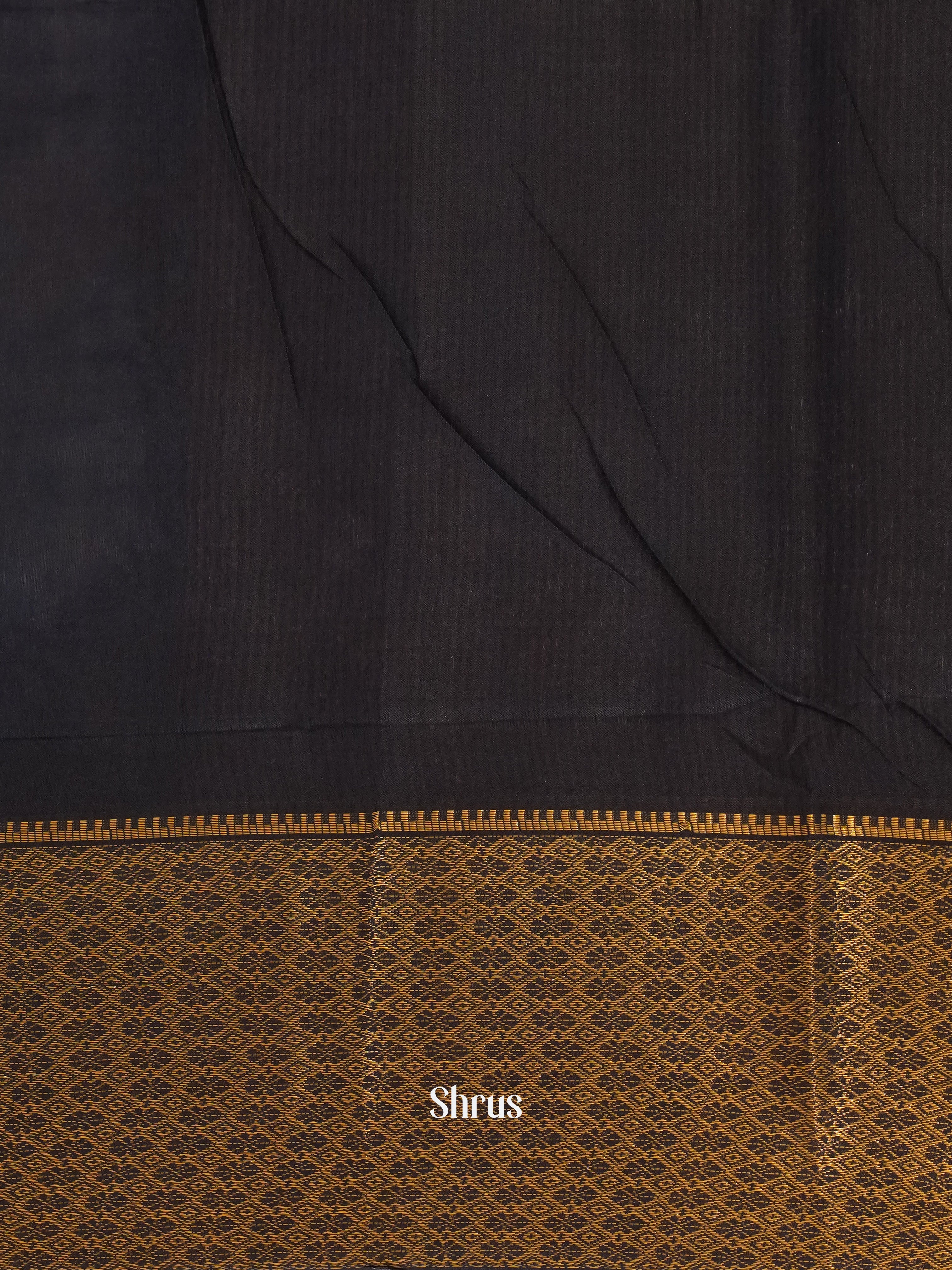 Cream & Blue - Shibori Saree - Shop on ShrusEternity.com