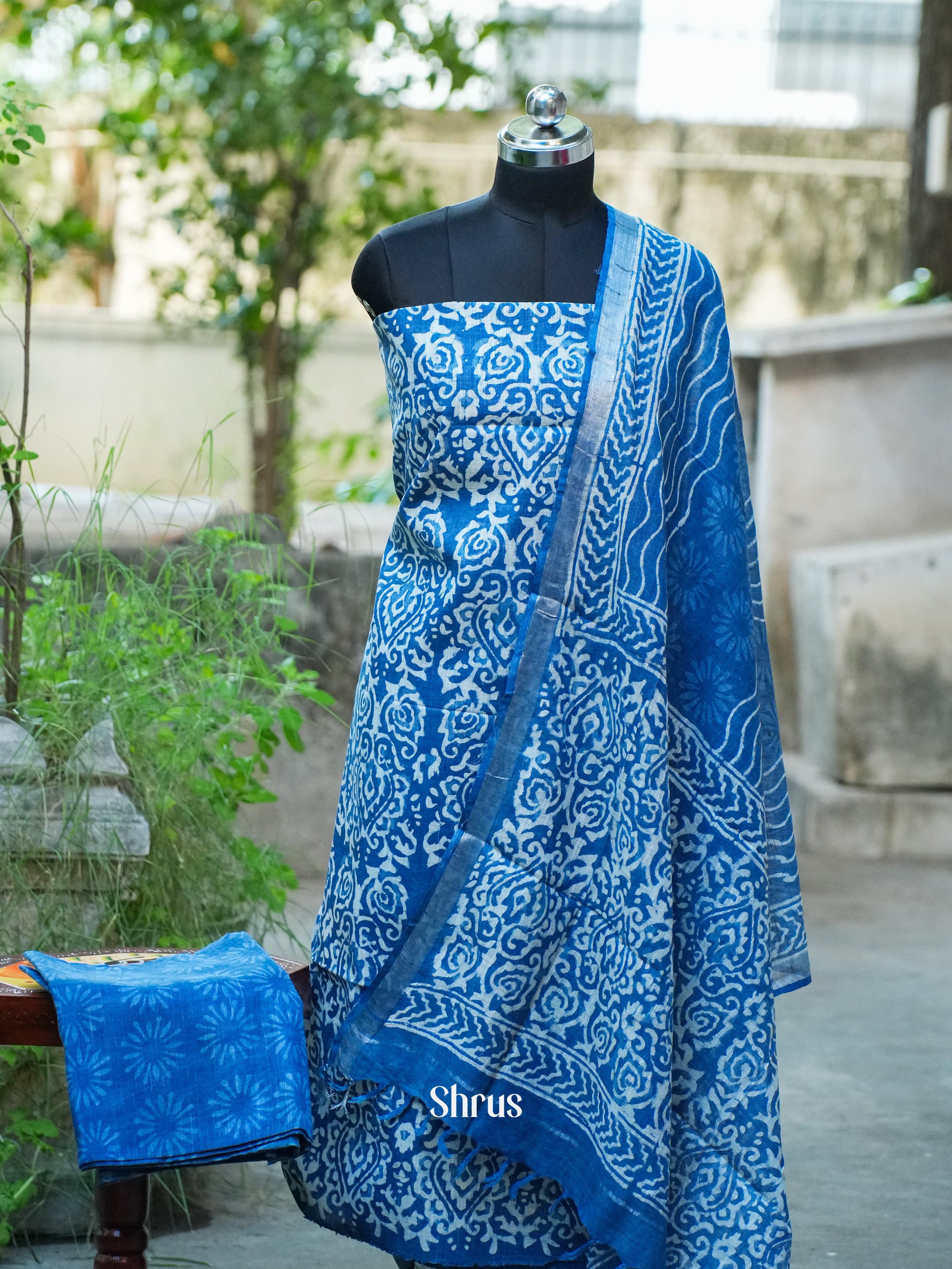 CDS27374 - Cotton salwar - Shop on ShrusEternity.com