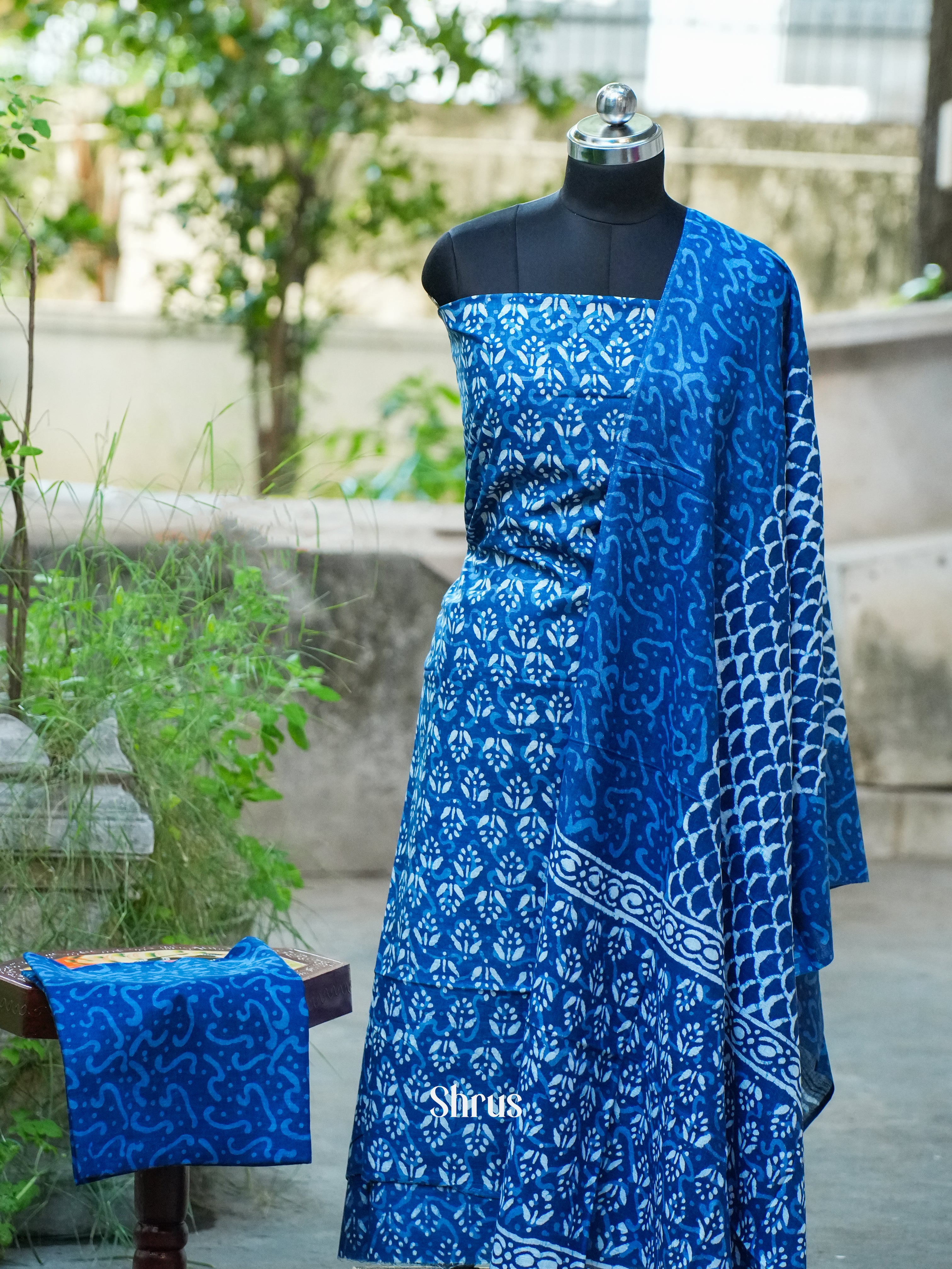 CDS27388 - Cotton salwar - Shop on ShrusEternity.com