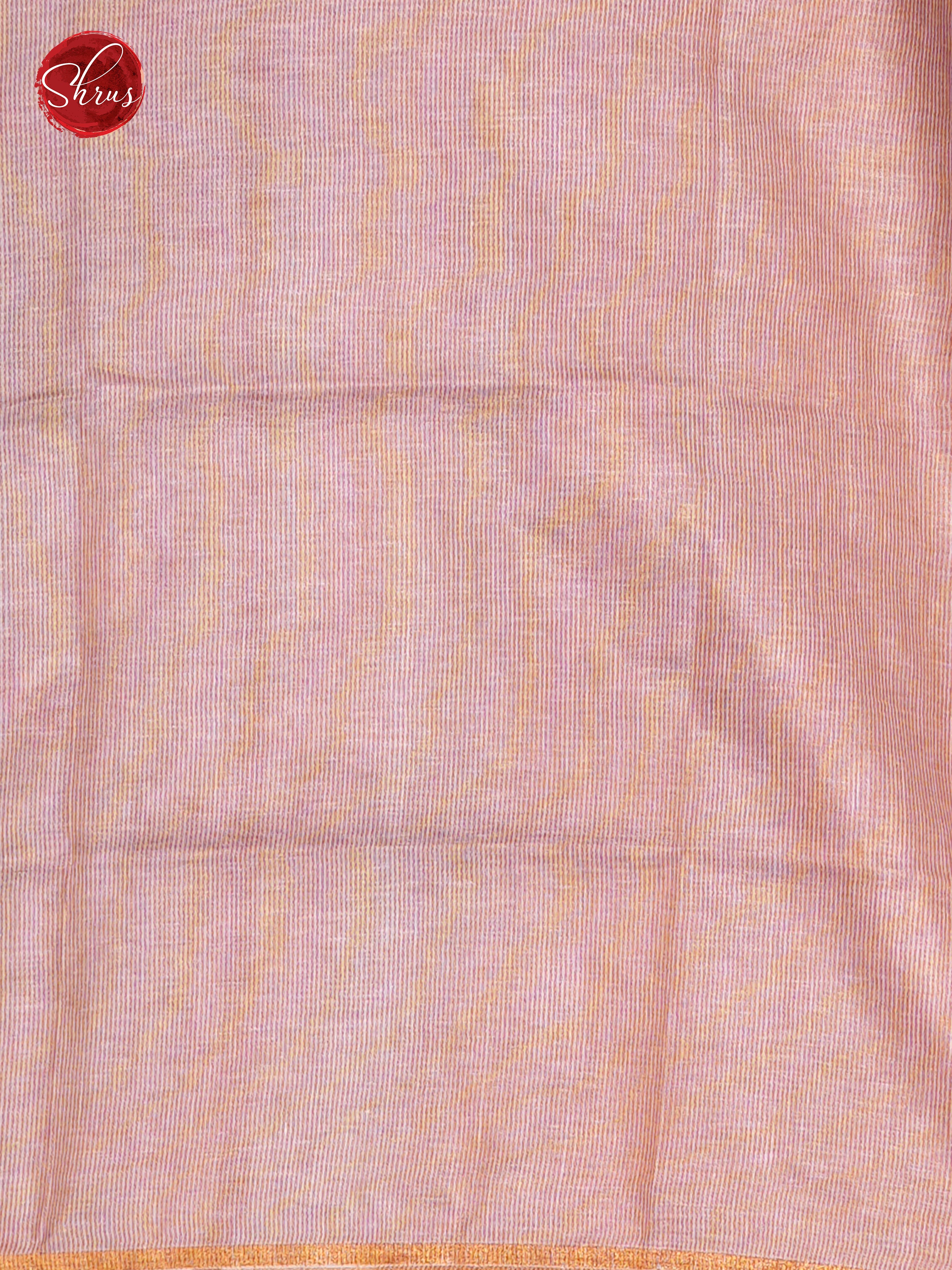 Pink(Single Tone) - Linen Saree - Shop on ShrusEternity.com