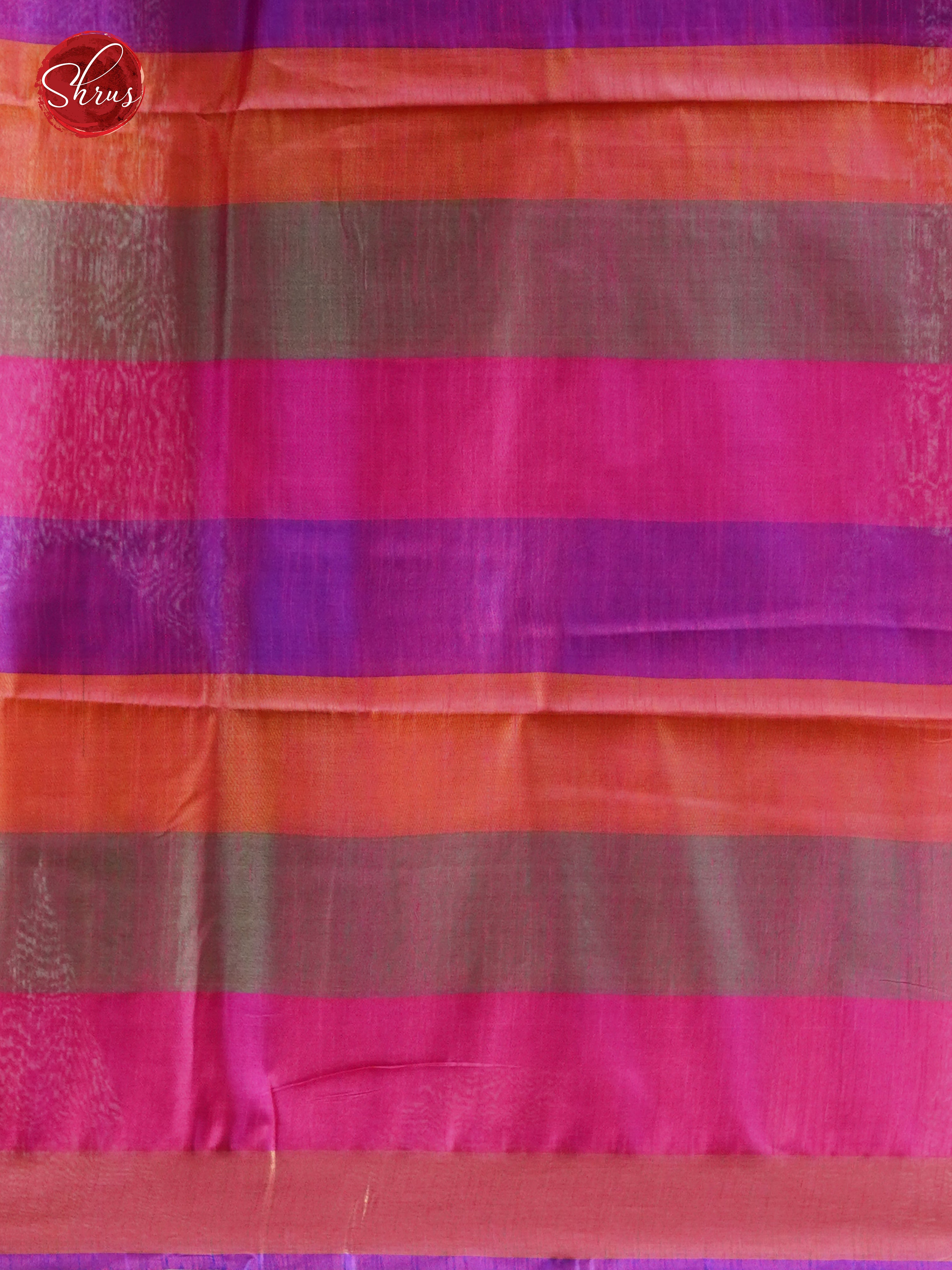 Pink & Green - Silk cotton-half pure Saree - Shop on ShrusEternity.com