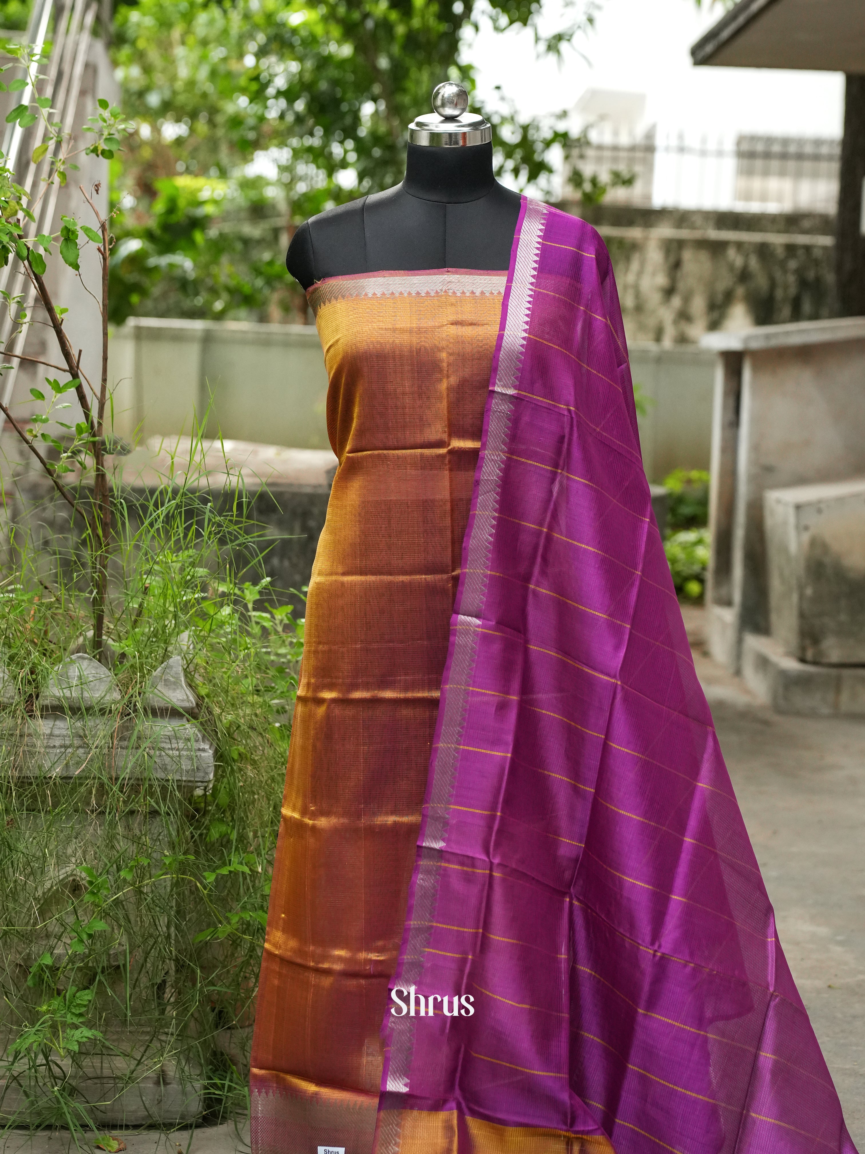 Honey & Majenta - Mangalagiri Salwar - Shop on ShrusEternity.com