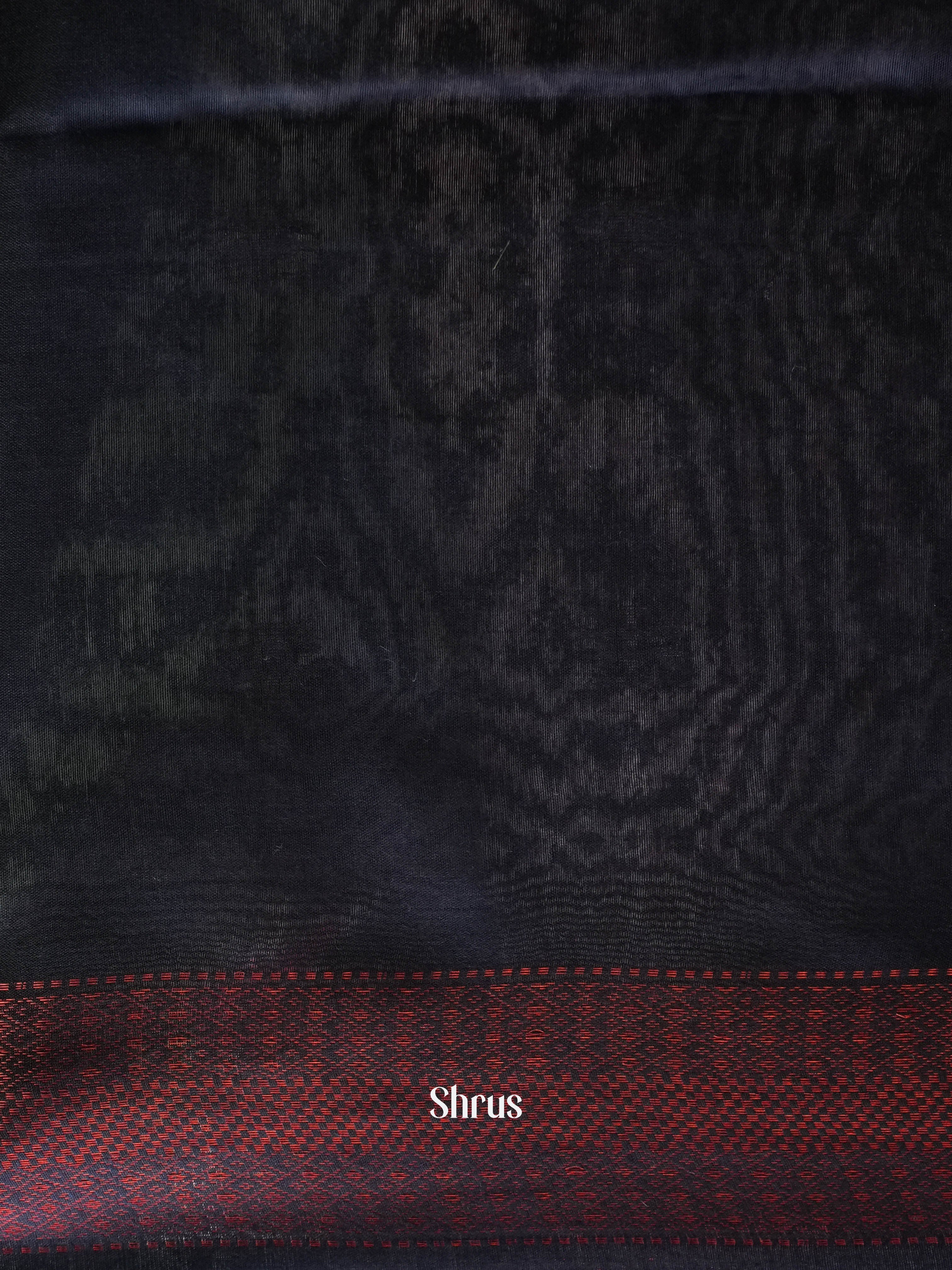 Pink & Blue - Semi Tussar Saree - Shop on ShrusEternity.com