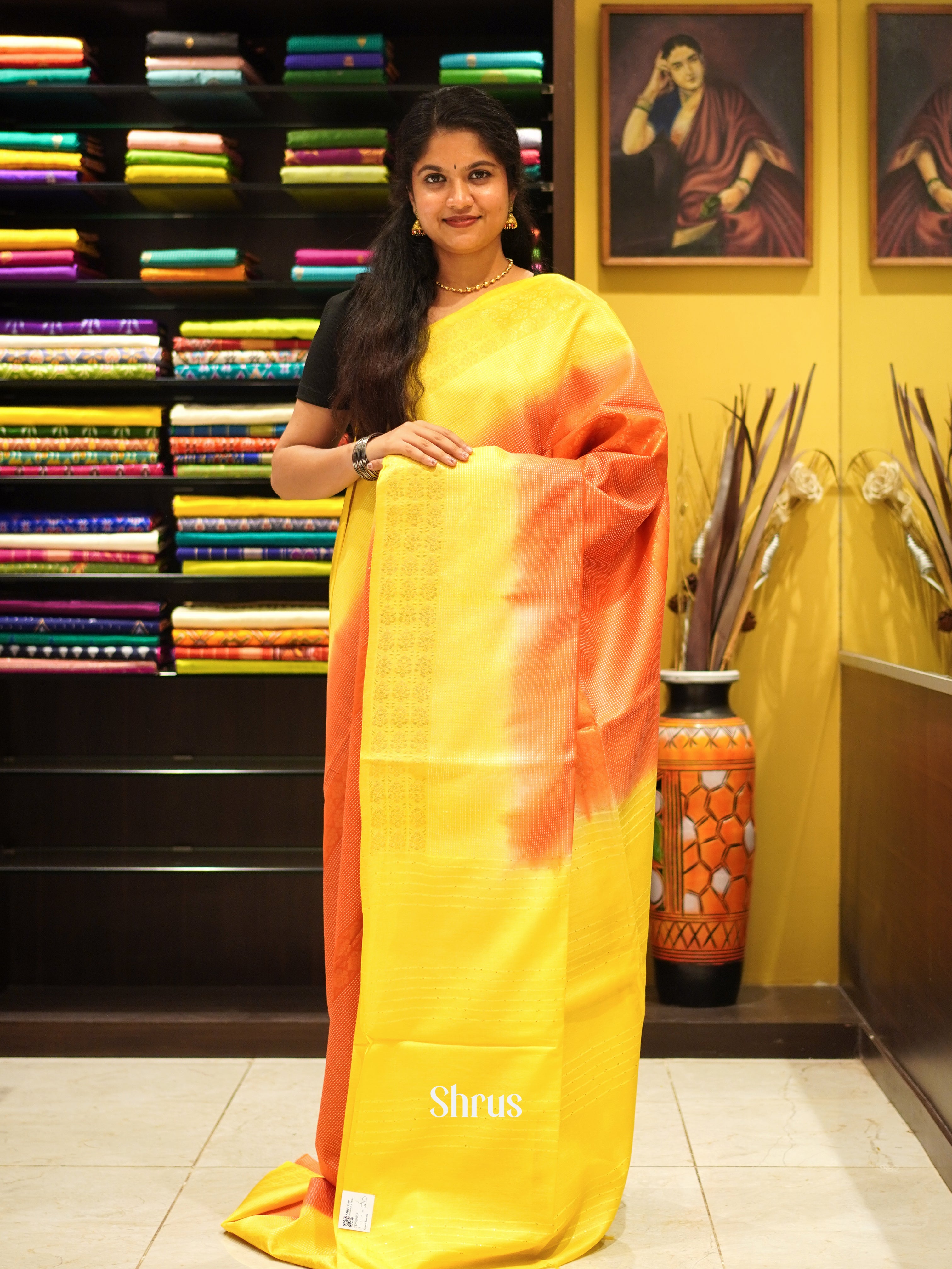 CDS29057 - Semi Tussar Saree - Shop on ShrusEternity.com