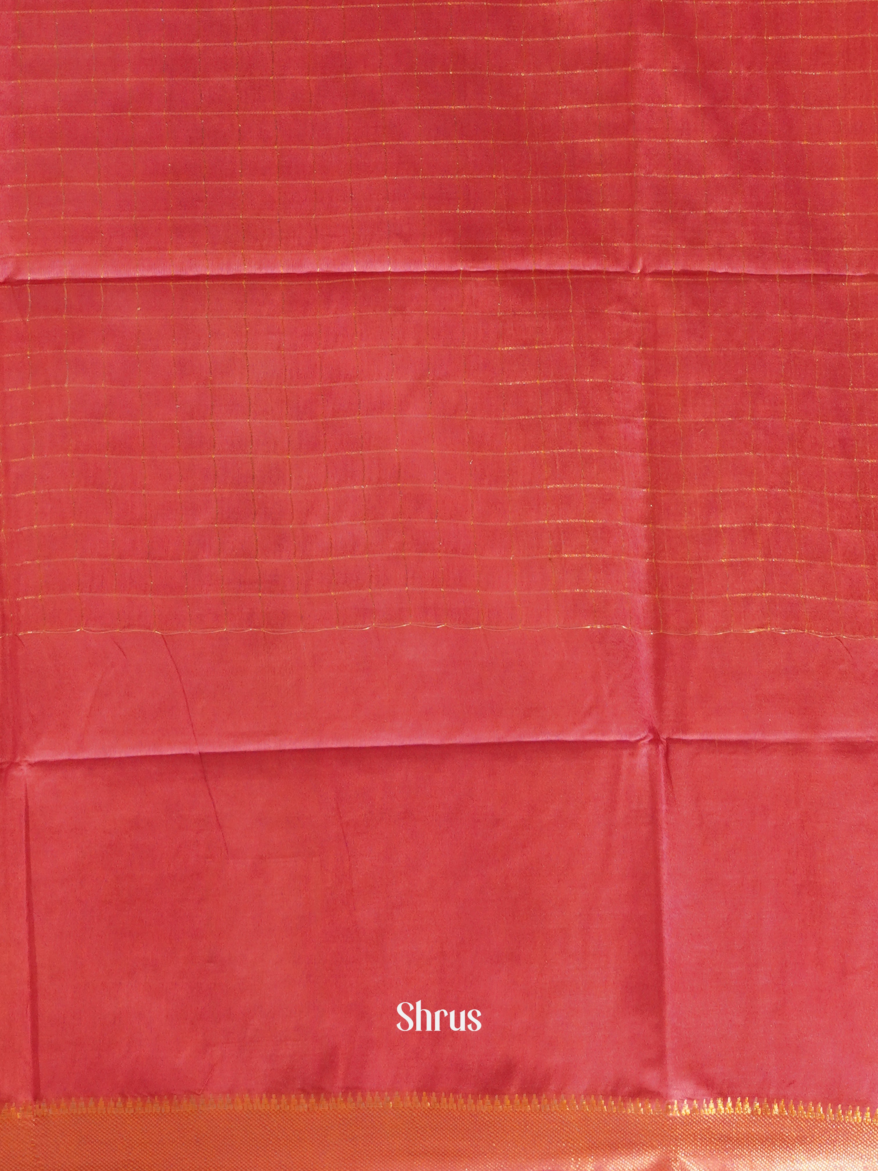 Cream & Pink - Shibori Saree - Shop on ShrusEternity.com