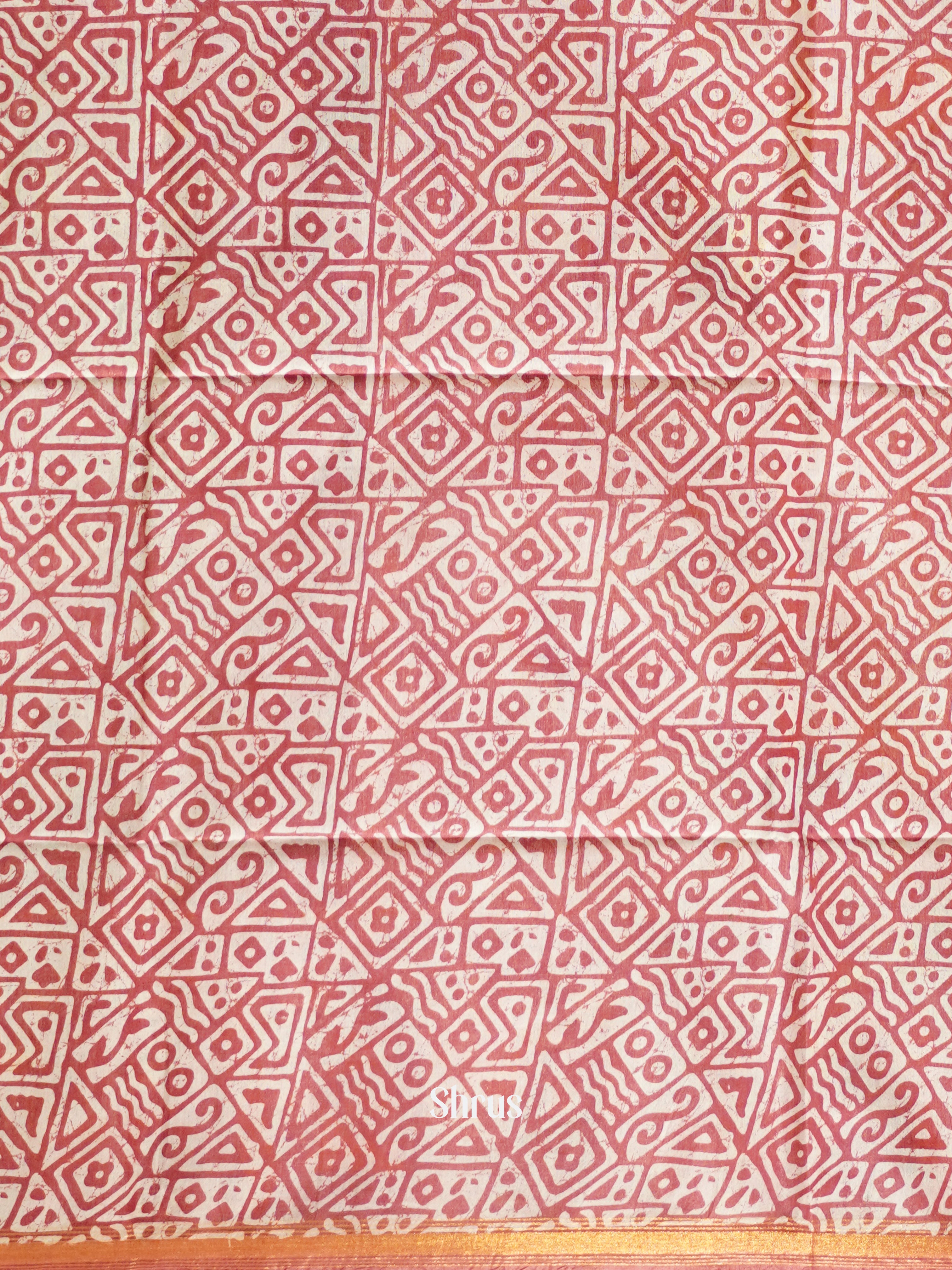 Green & Red - Bhatik Saree - Shop on ShrusEternity.com