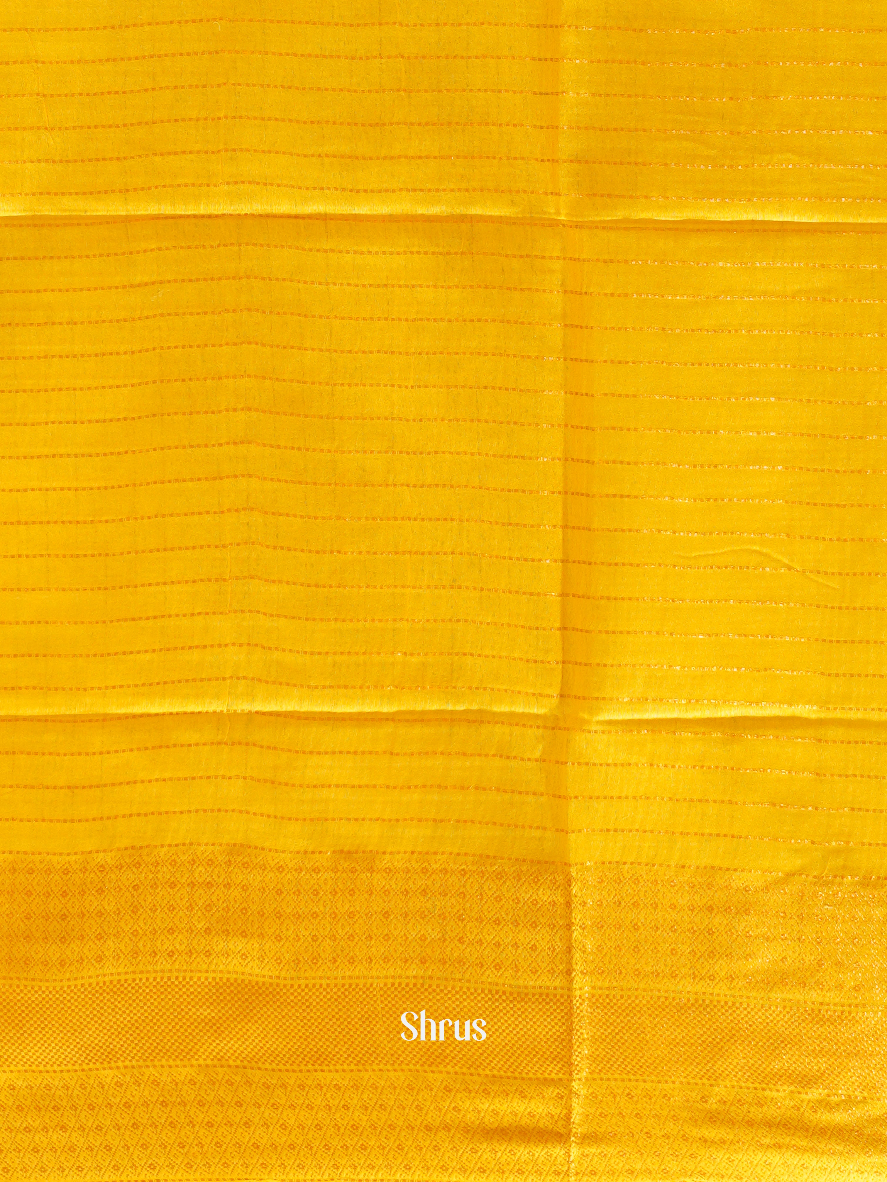 Yellow & Cream - Shibori Saree - Shop on ShrusEternity.com
