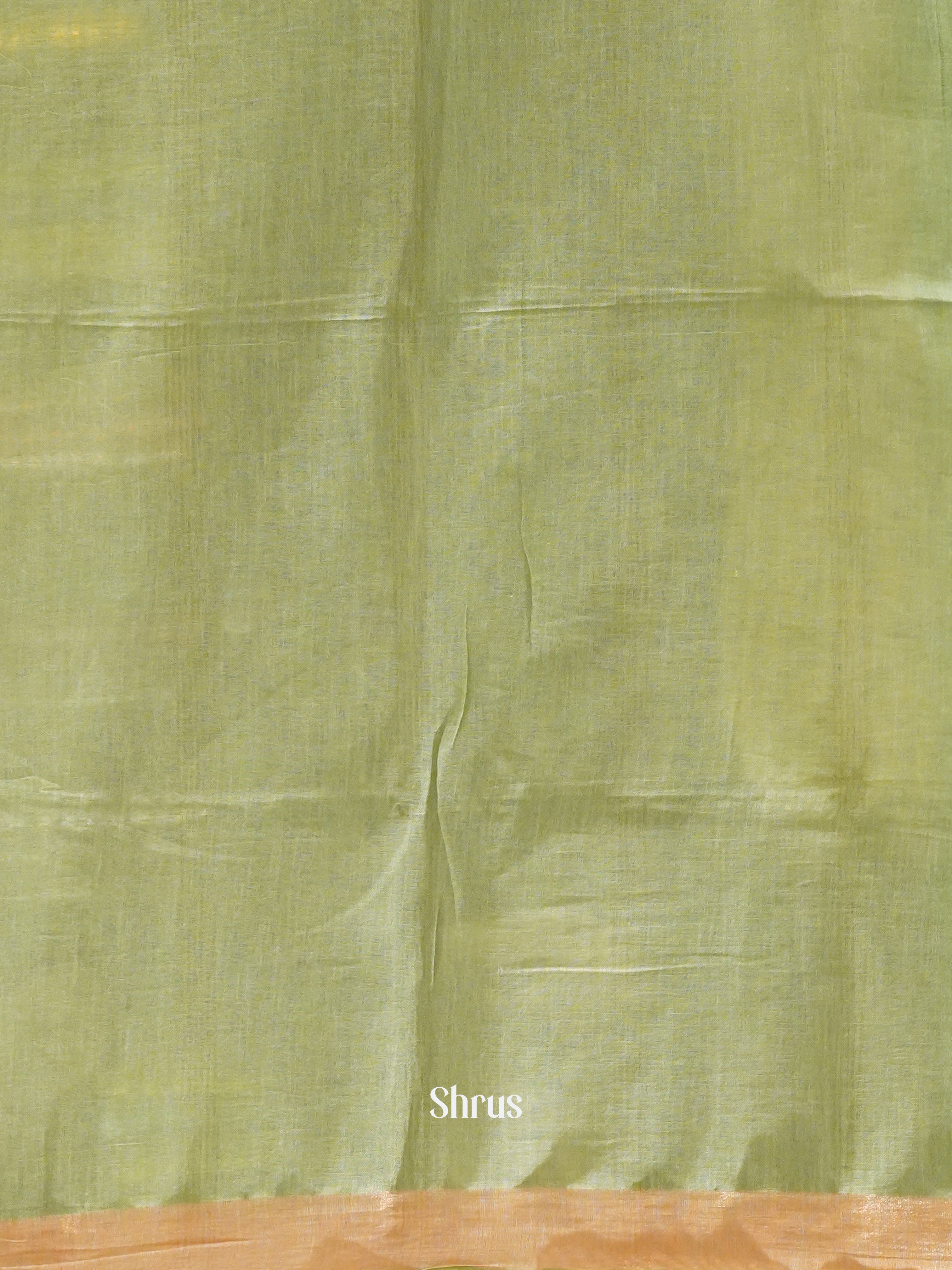 Green - Art linen Saree - Shop on ShrusEternity.com