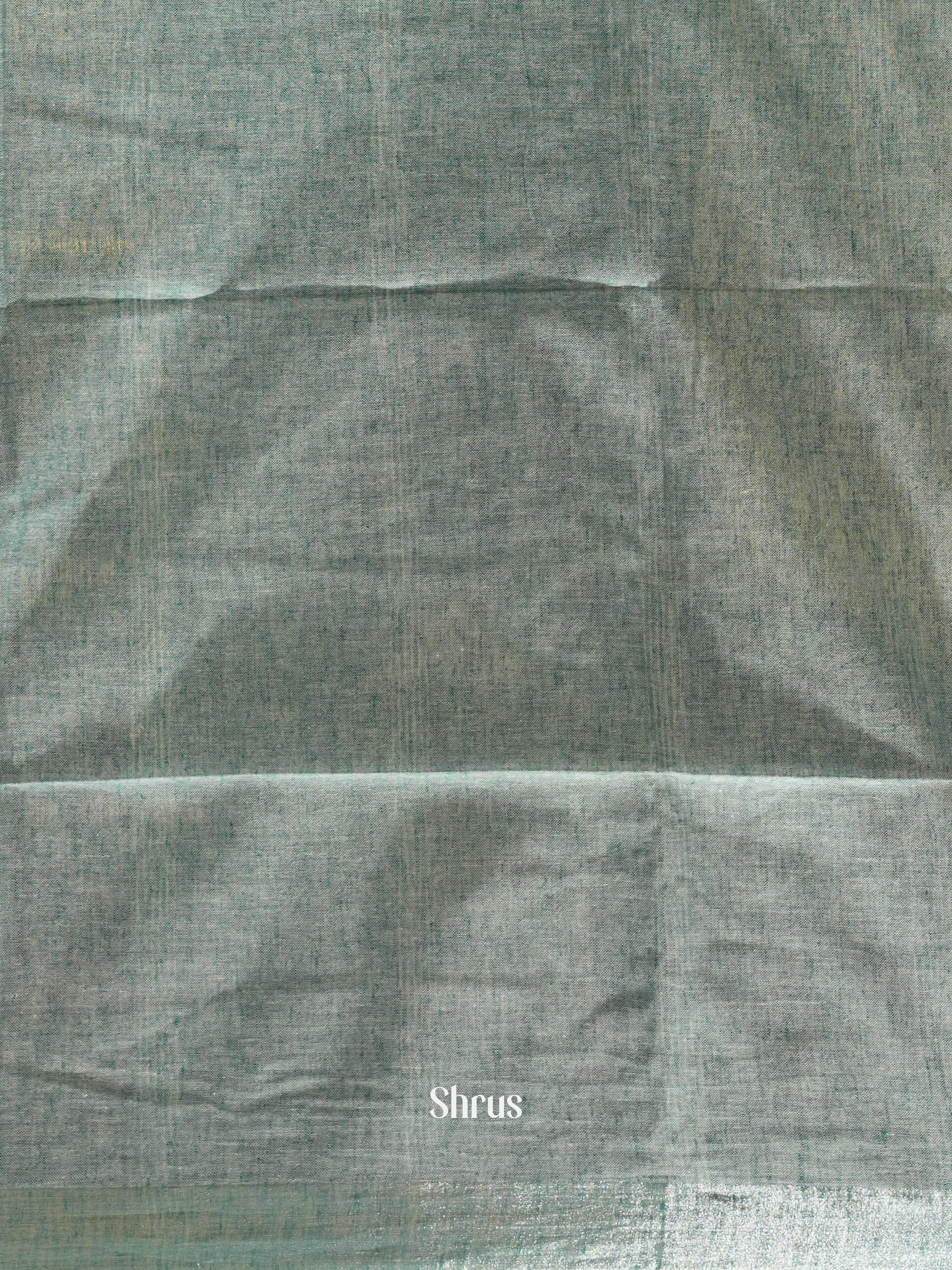 Grey & Blue - Art Linen Saree - Shop on ShrusEternity.com