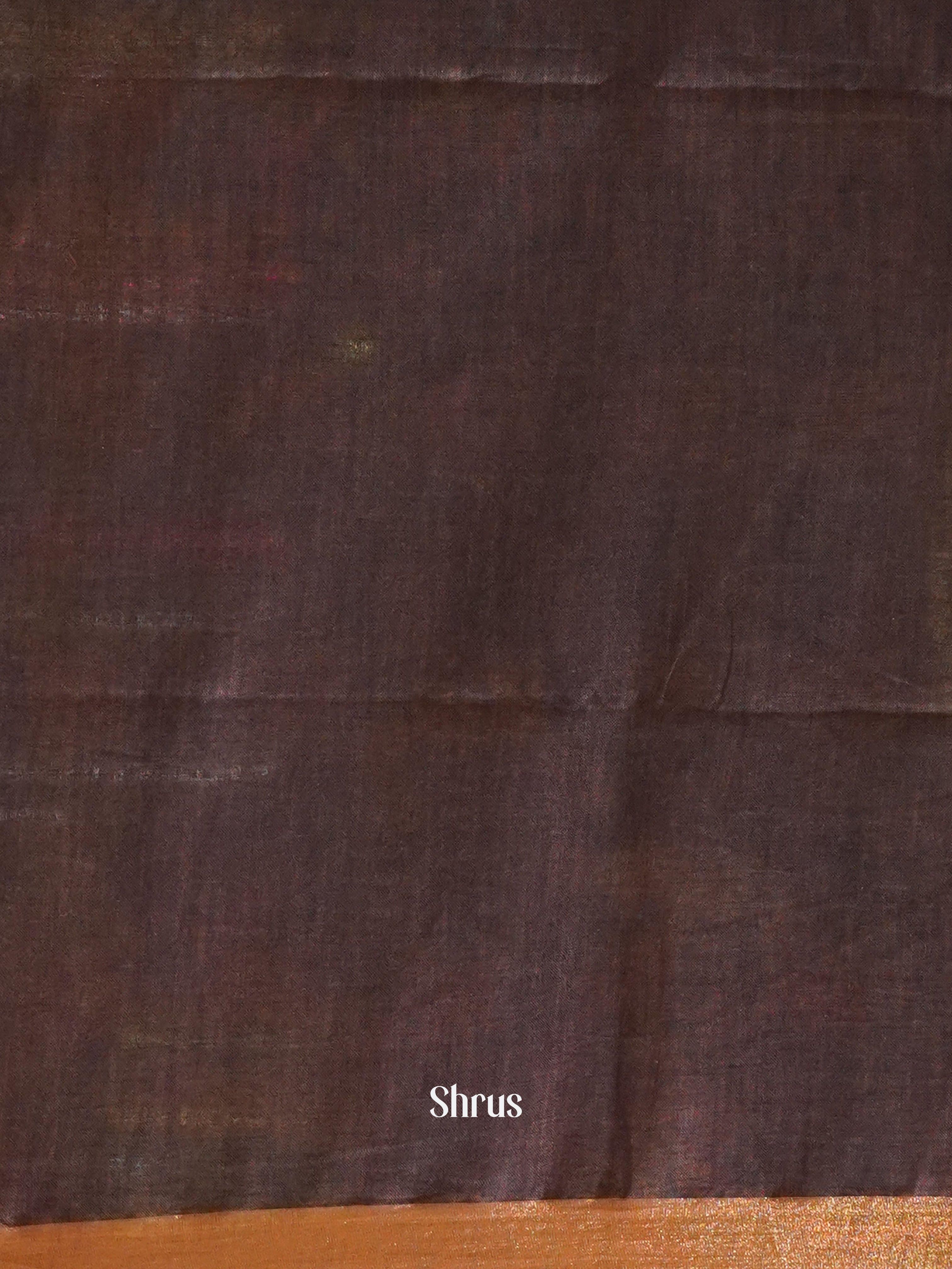 Green & Purple -Art linen Saree - Shop on ShrusEternity.com