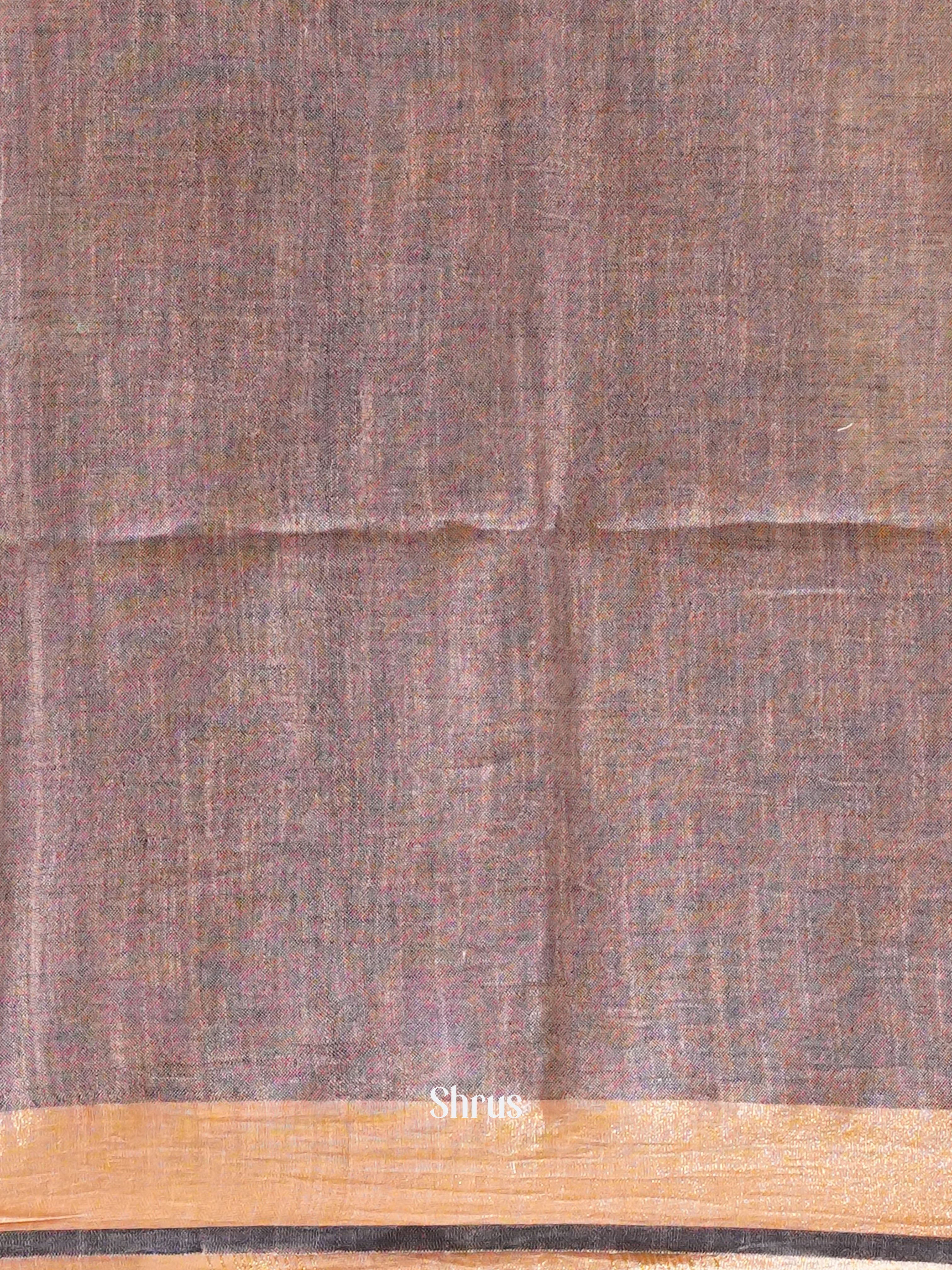 Violet & Lavender - Art Linen Saree - Shop on ShrusEternity.com