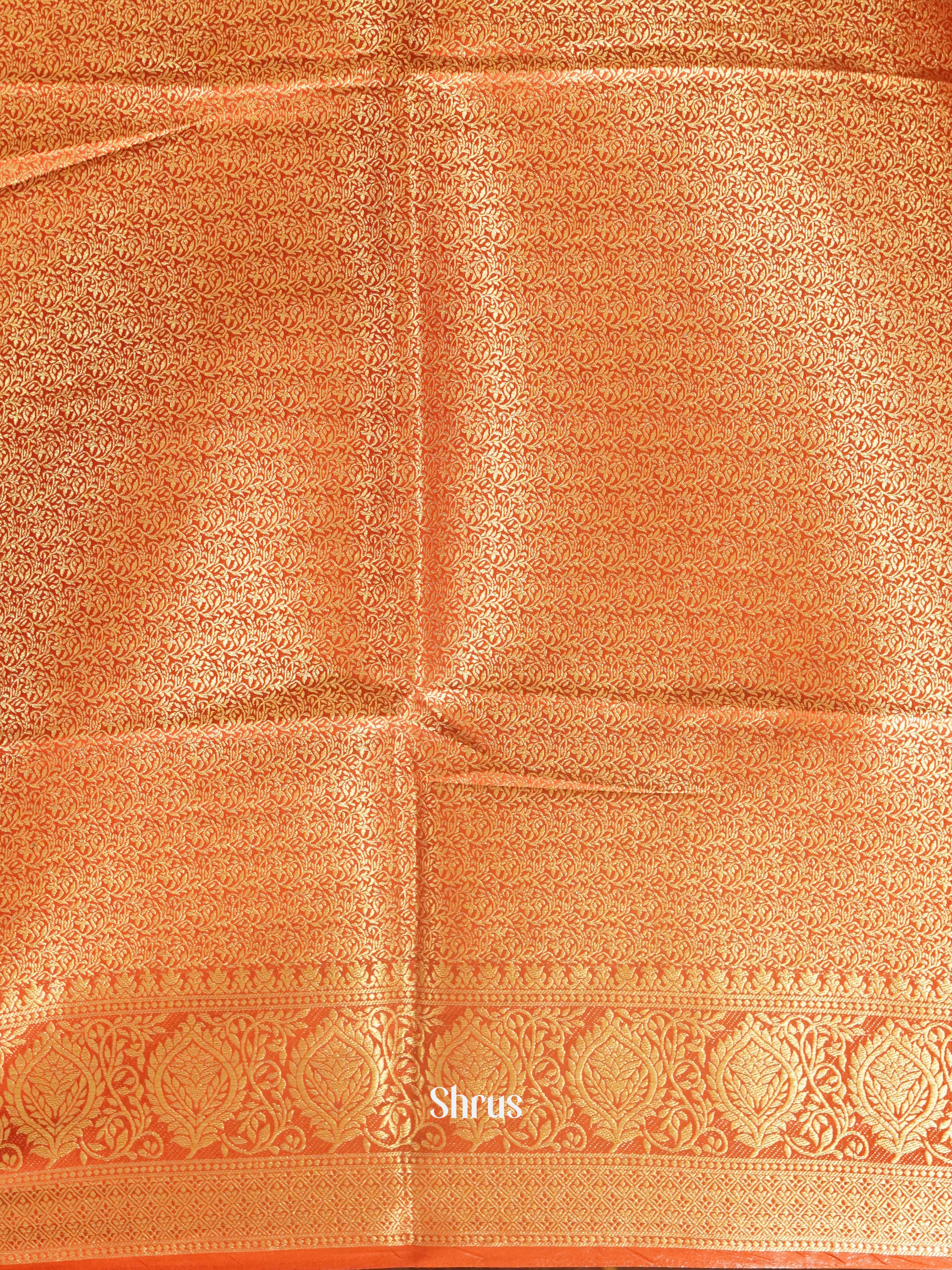 Red(Single Tone) - Semi Silk cotton Saree - Shop on ShrusEternity.com