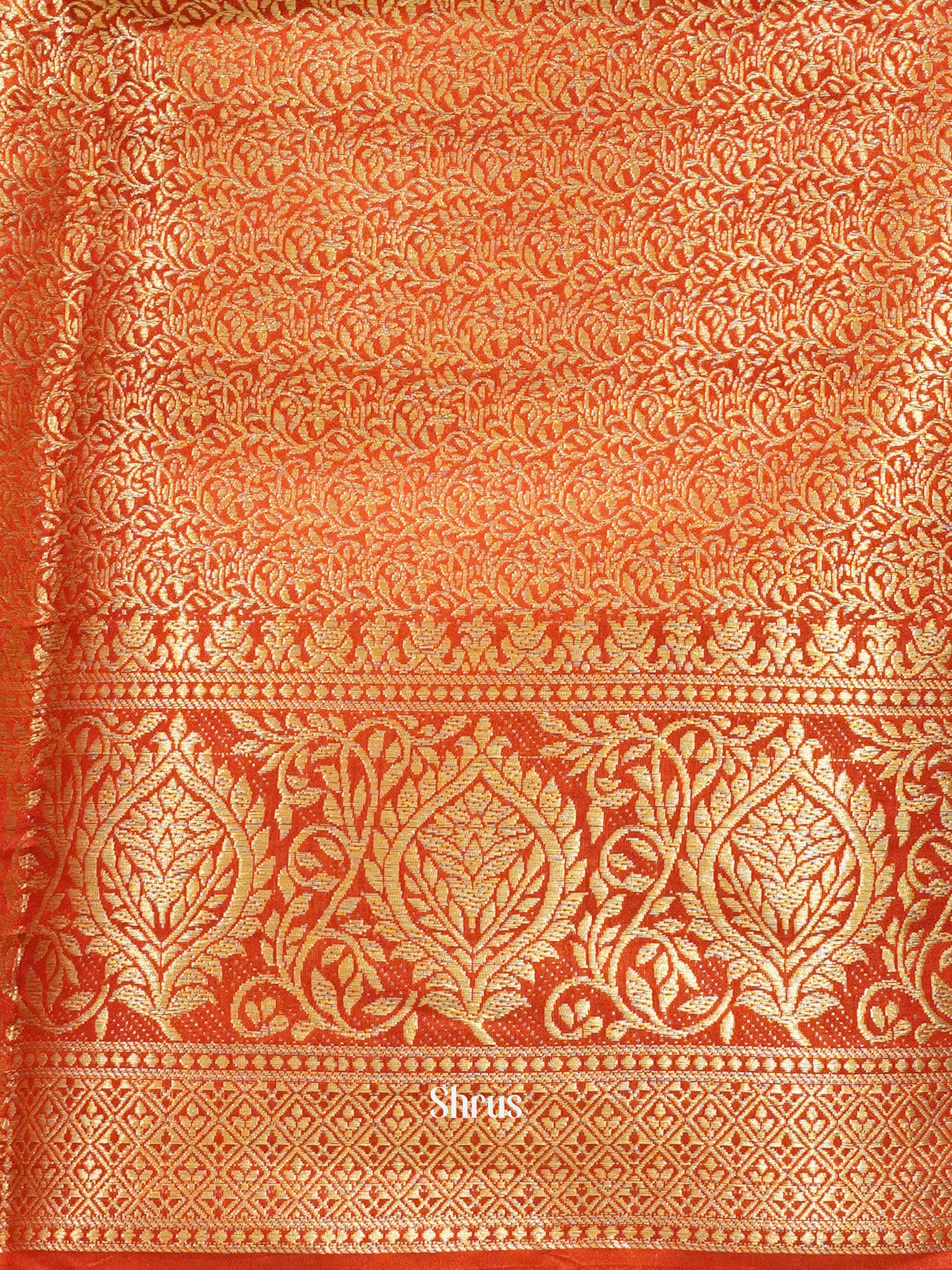 Red(Single Tone) - Semi Silk cotton - Shop on ShrusEternity.com