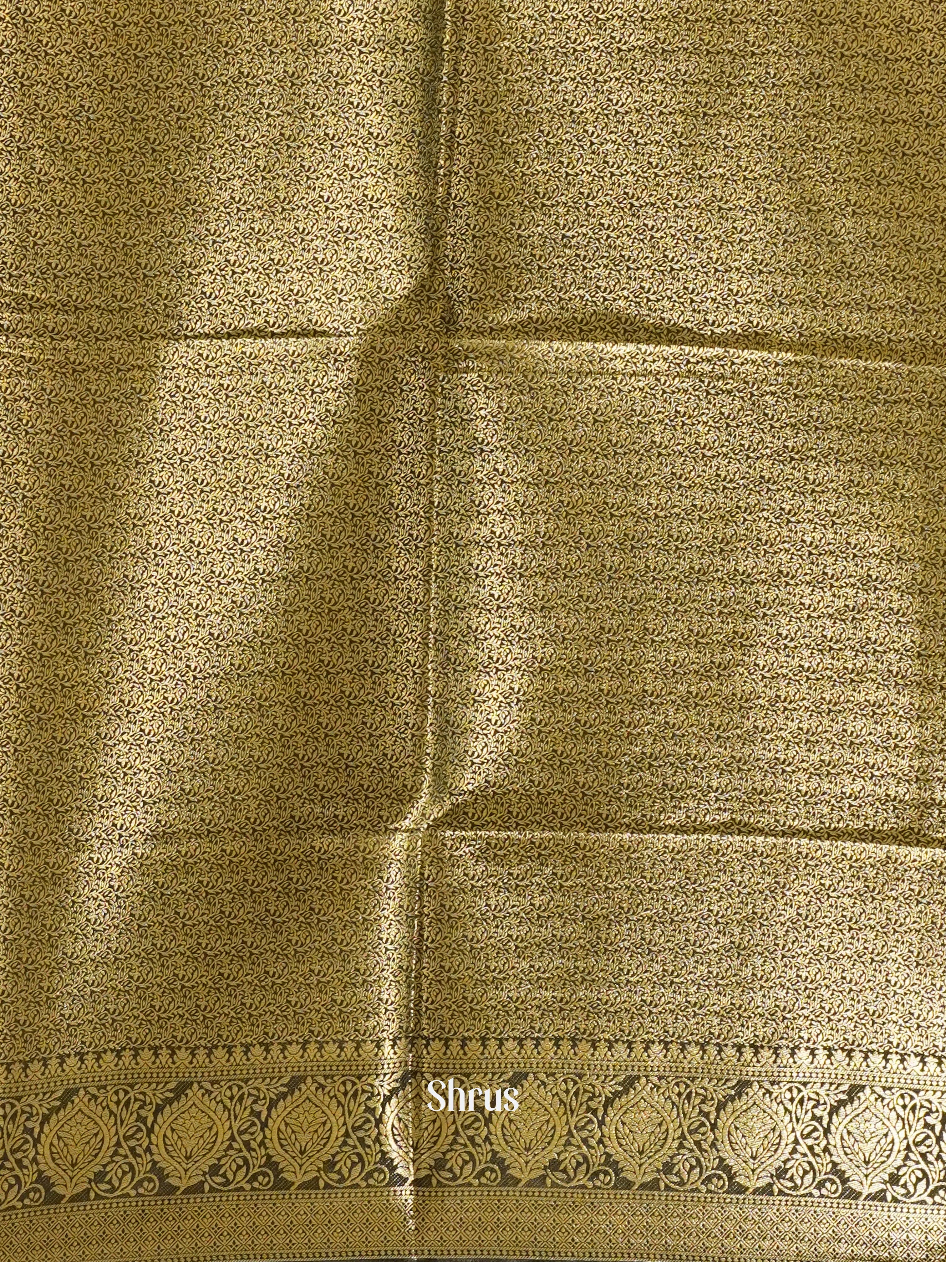 Black(Single Tone)-semi silk cotton Saree - Shop on ShrusEternity.com