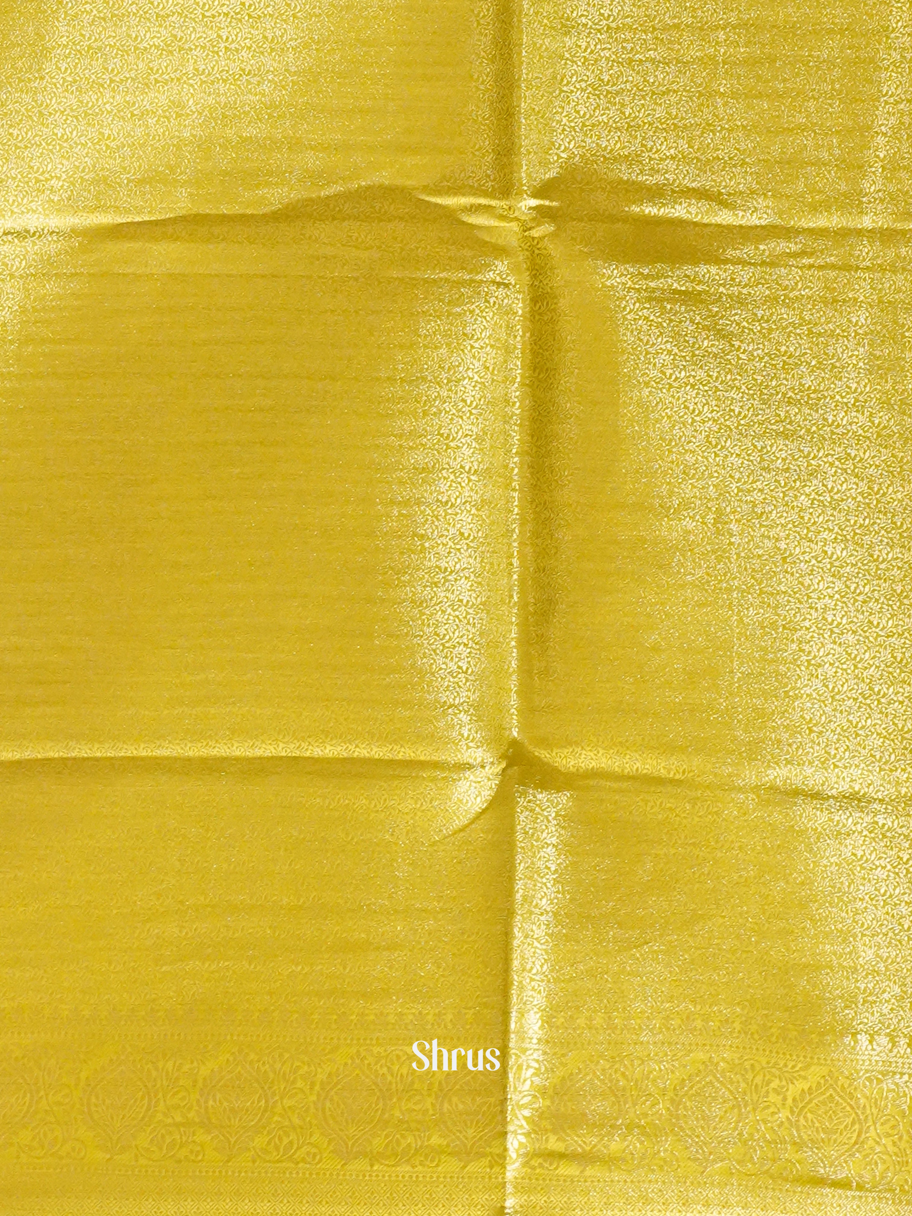 Purple & Yellow -Semi Silk Cotton Saree - Shop on ShrusEternity.com