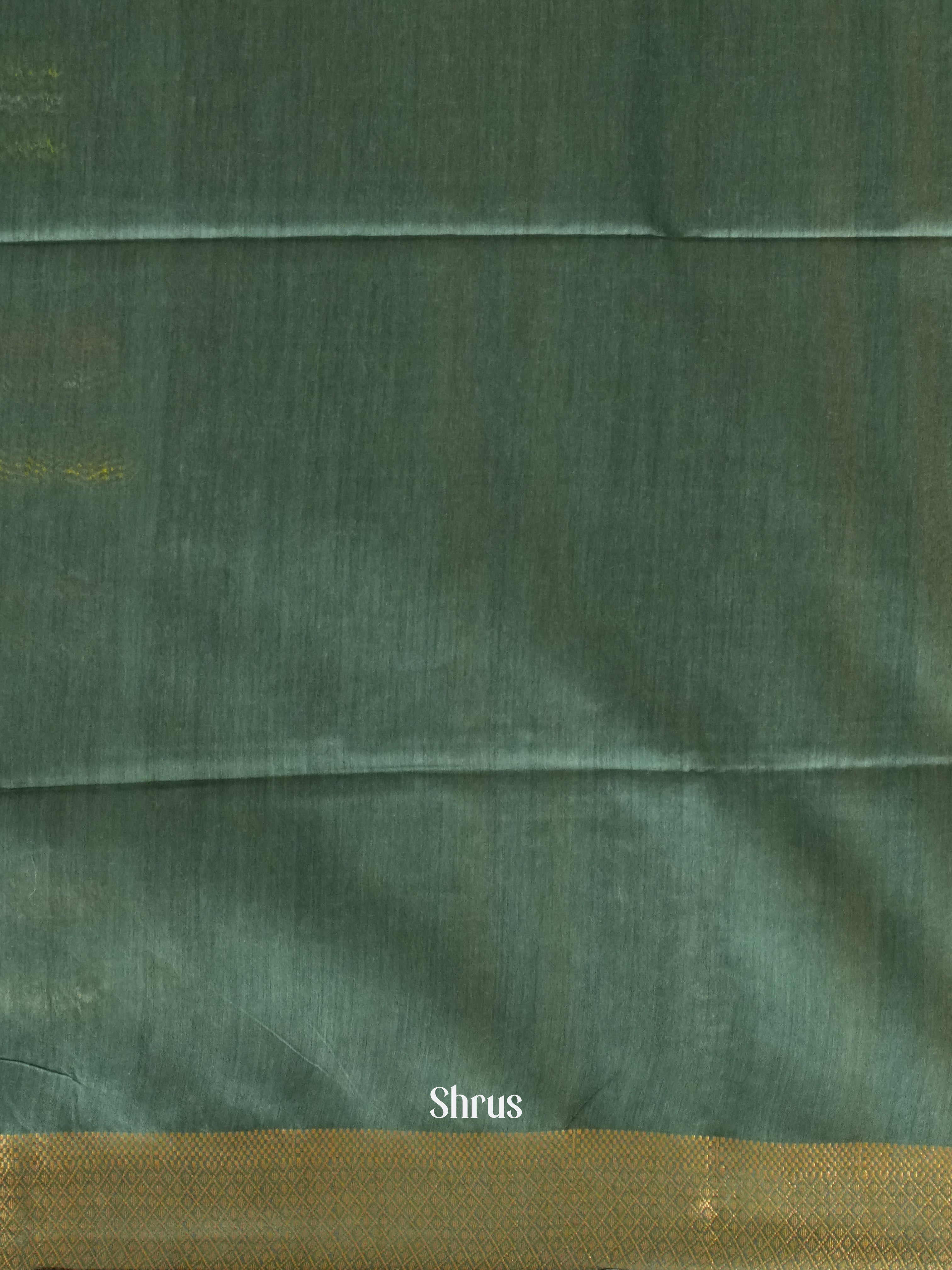 Greenish Grey (Single Tone) - Semi Tussar - Shop on ShrusEternity.com