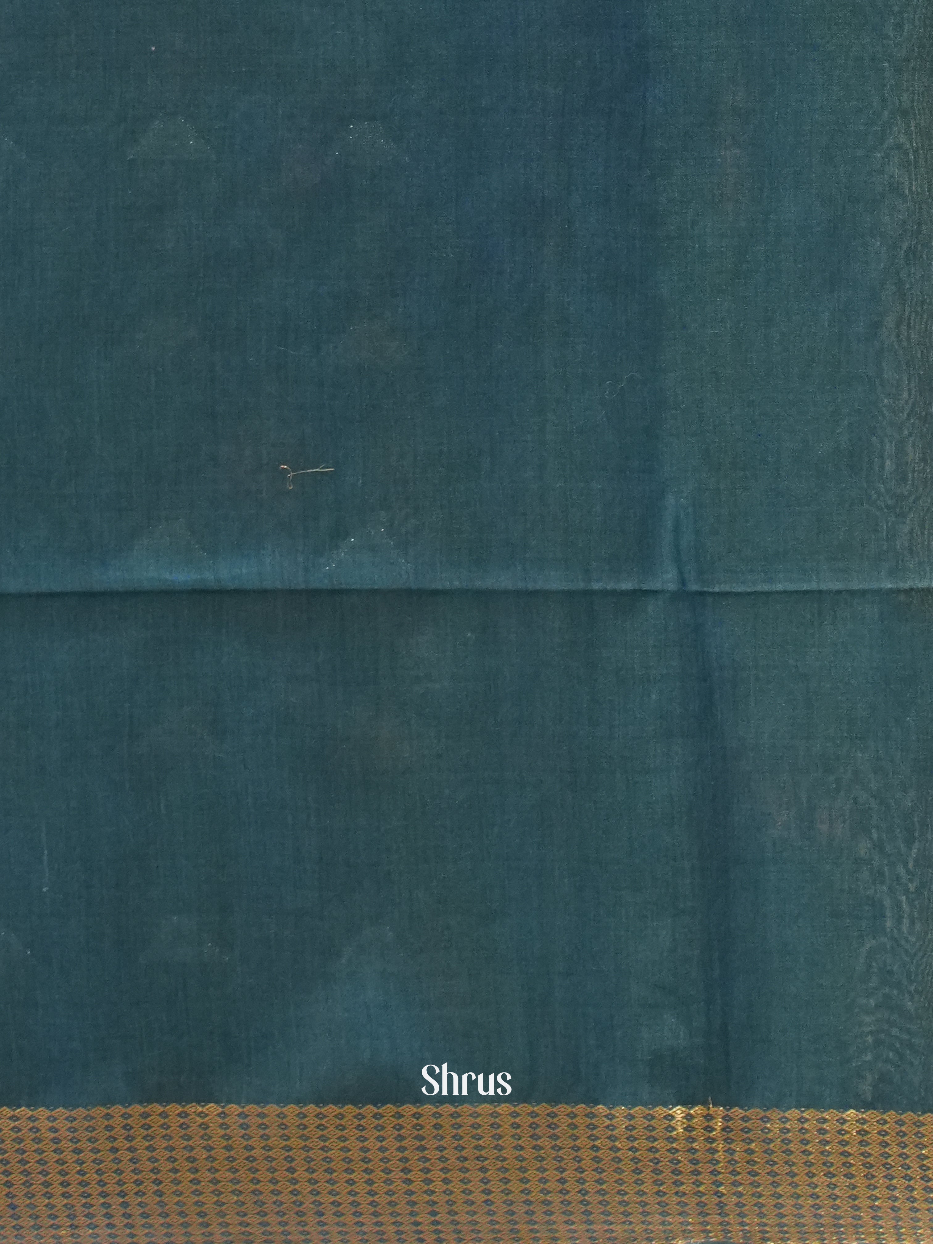 Peacock Blue(Single Tone) - Semi Tussar - Shop on ShrusEternity.com