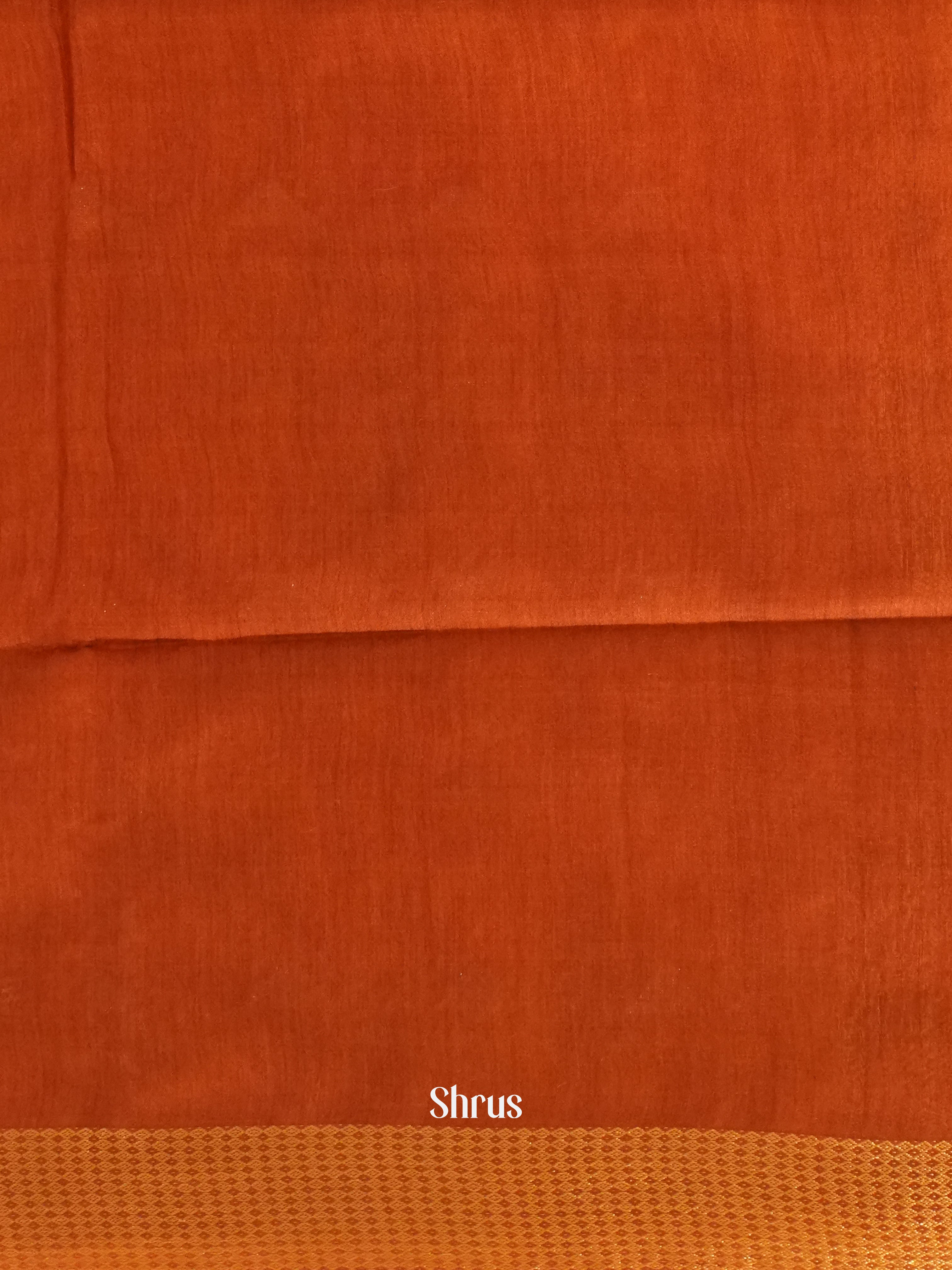 Arakku Maroon(Single Tone) - Semi Tussar Saree - Shop on ShrusEternity.com