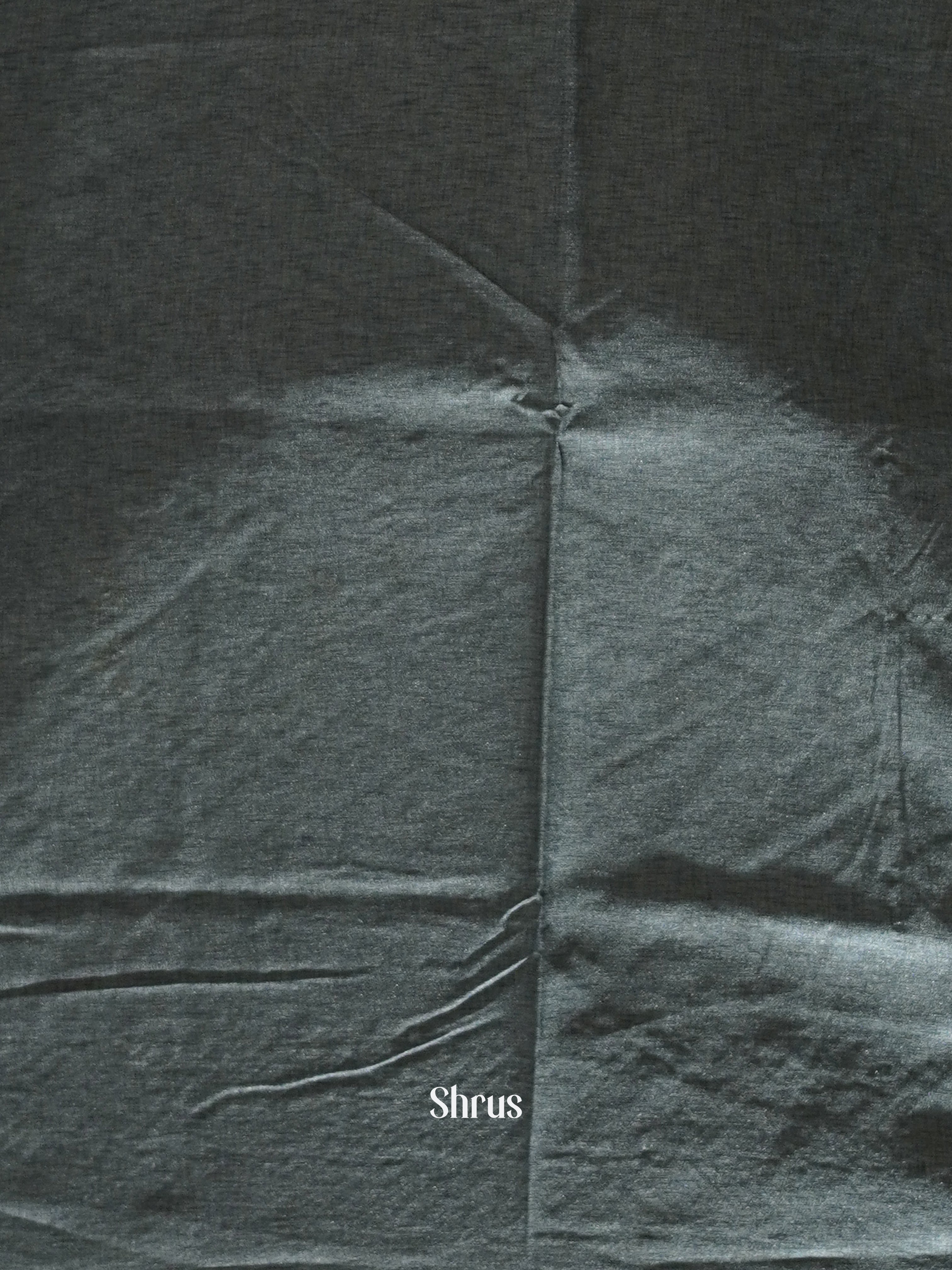 Grey(Single Tone) - Semi Kantha Saree - Shop on ShrusEternity.com