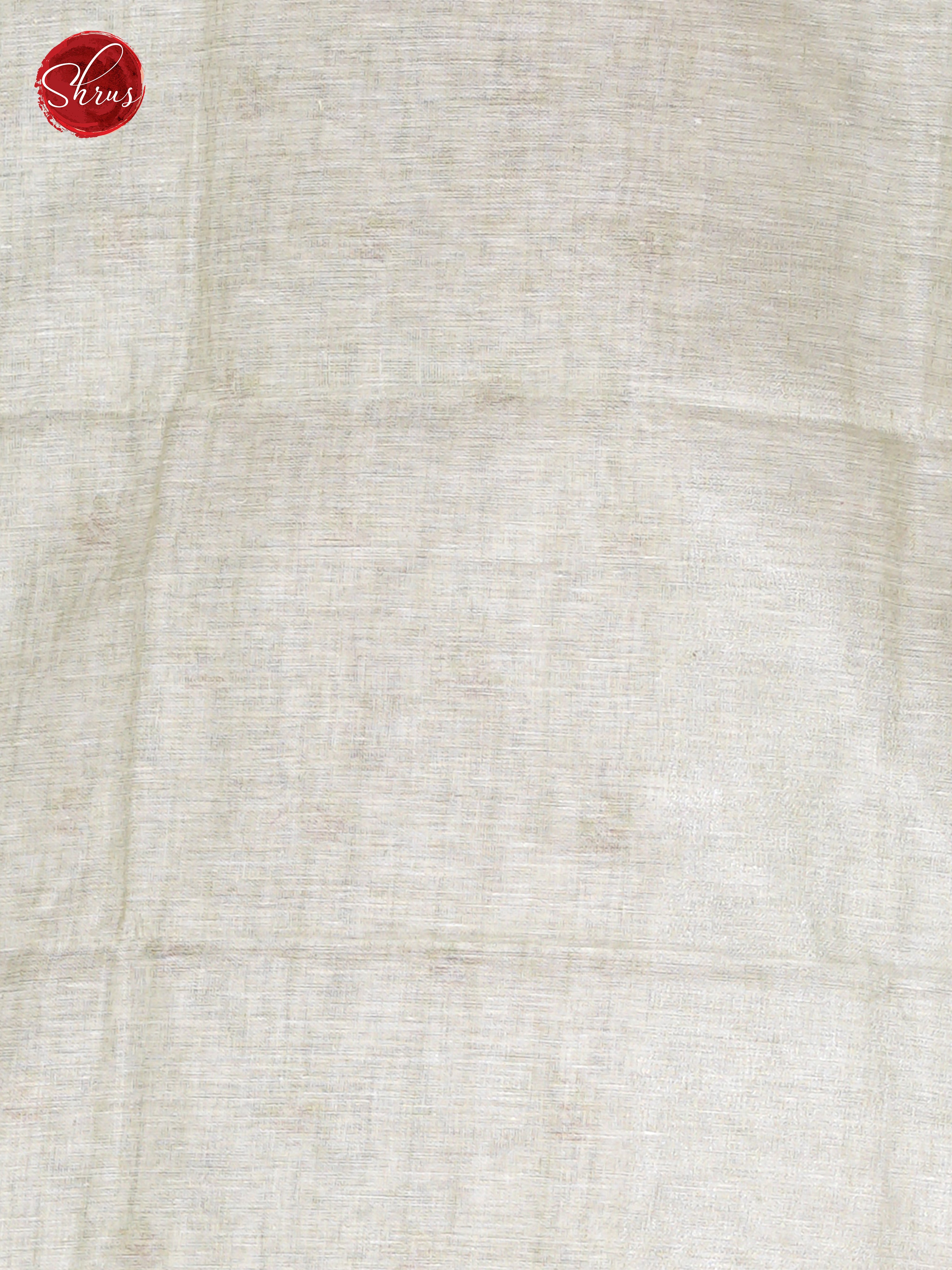Cream - Linen Saree - Shop on ShrusEternity.com