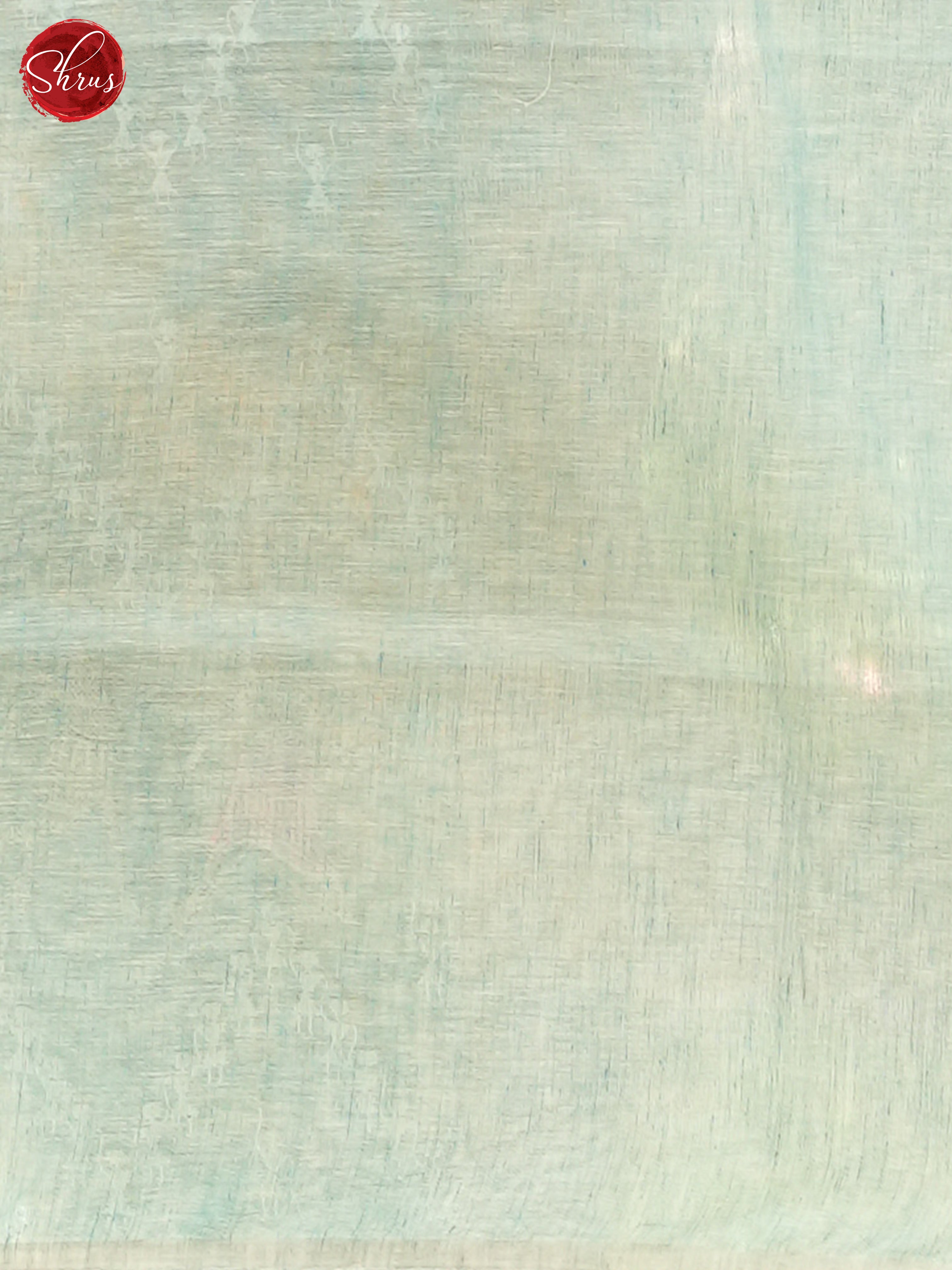 Blue - Linen Saree - Shop on ShrusEternity.com