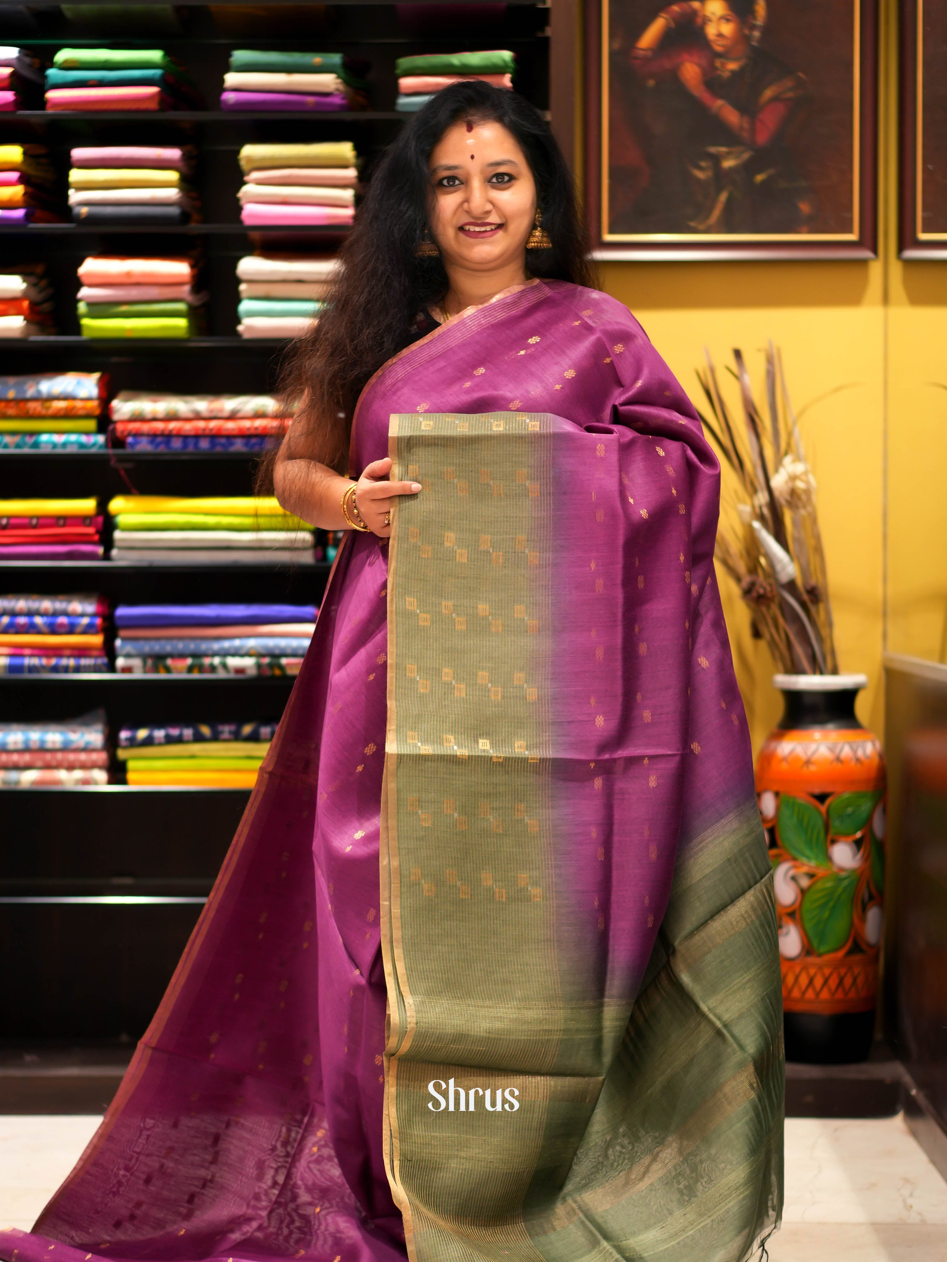 CDS30065 - Tussar Saree - Shop on ShrusEternity.com