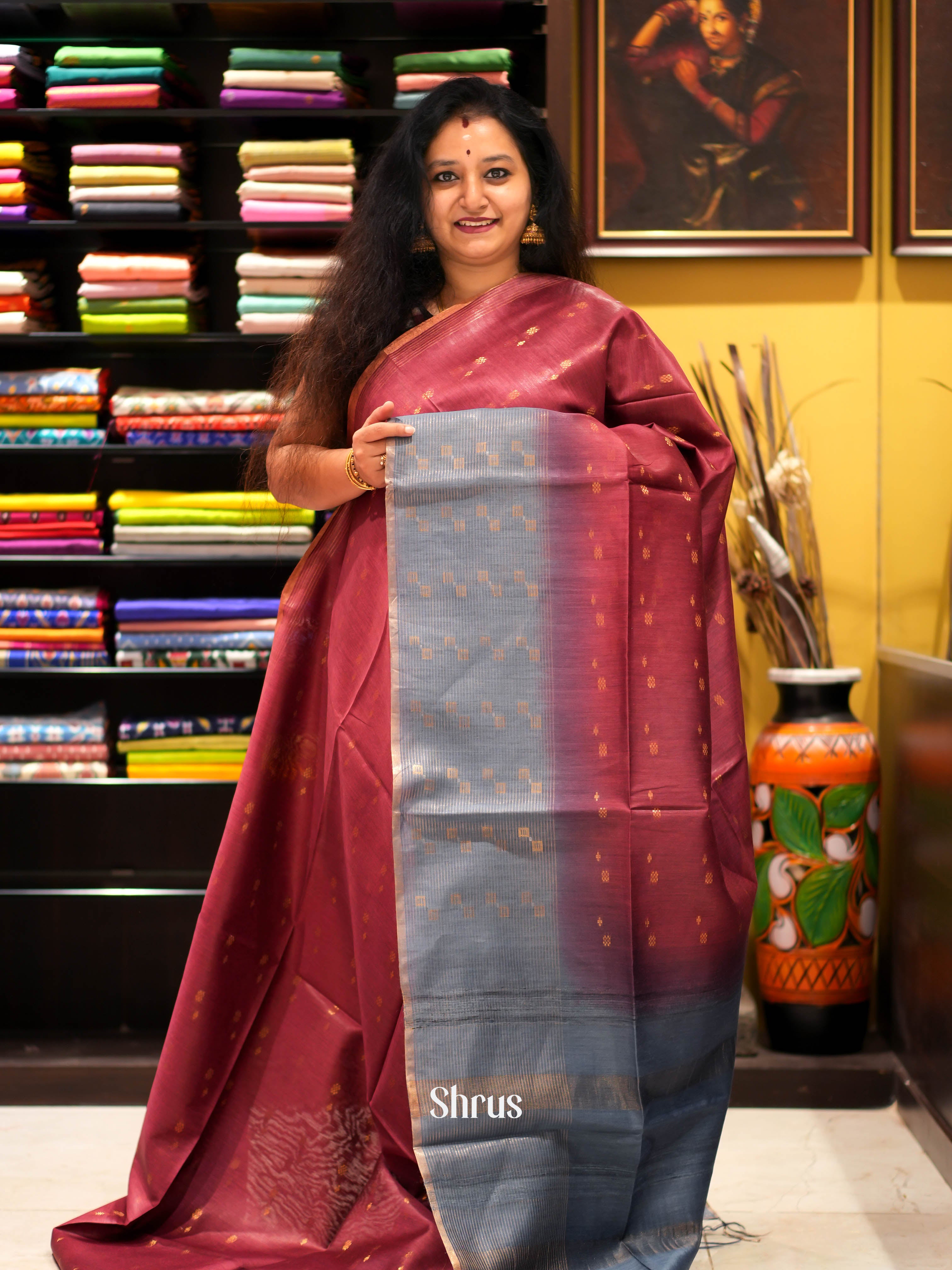CDS30067 - Tussar Saree - Shop on ShrusEternity.com