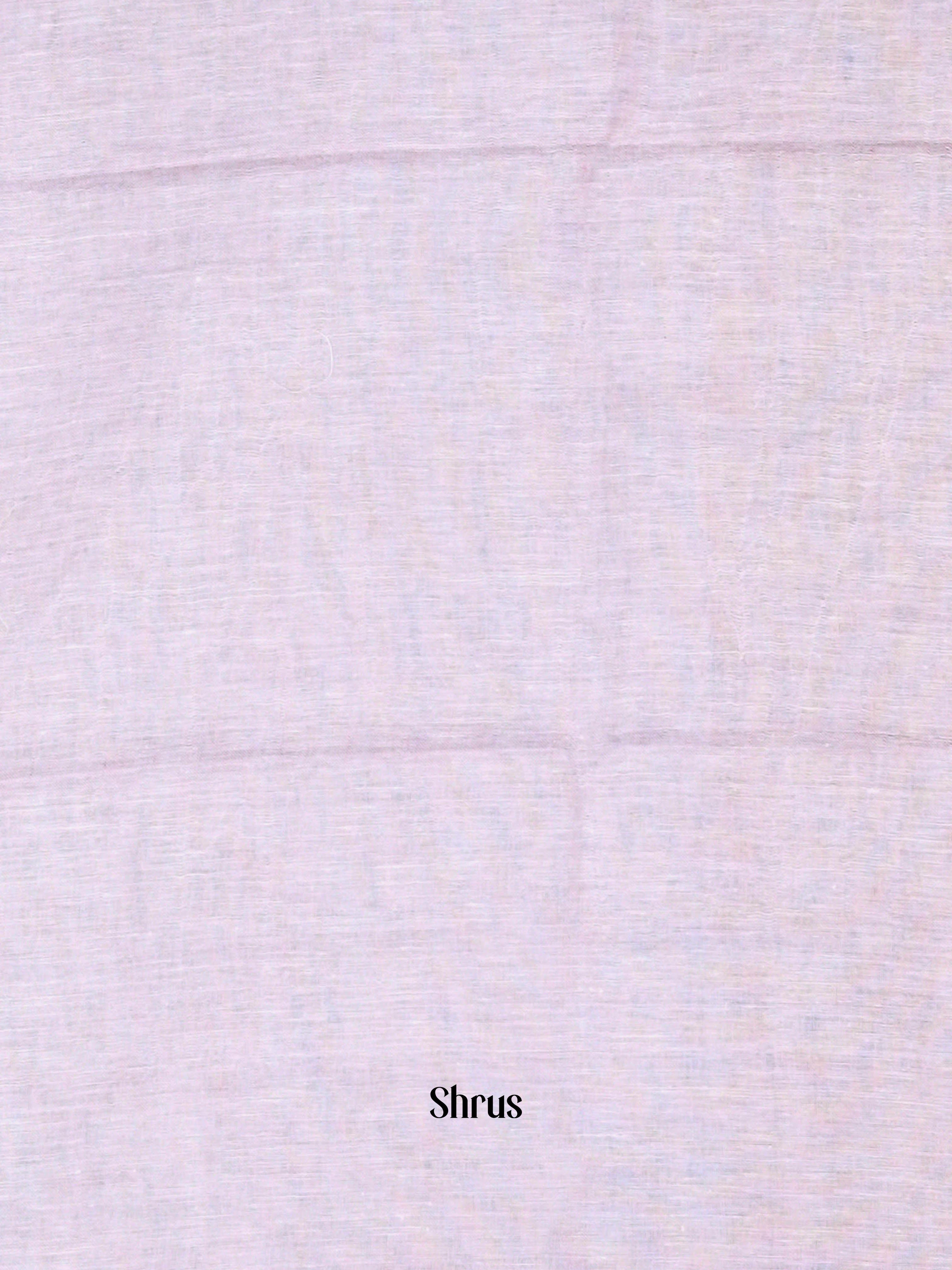 Lavender & Pink - Linen Saree - Shop on ShrusEternity.com