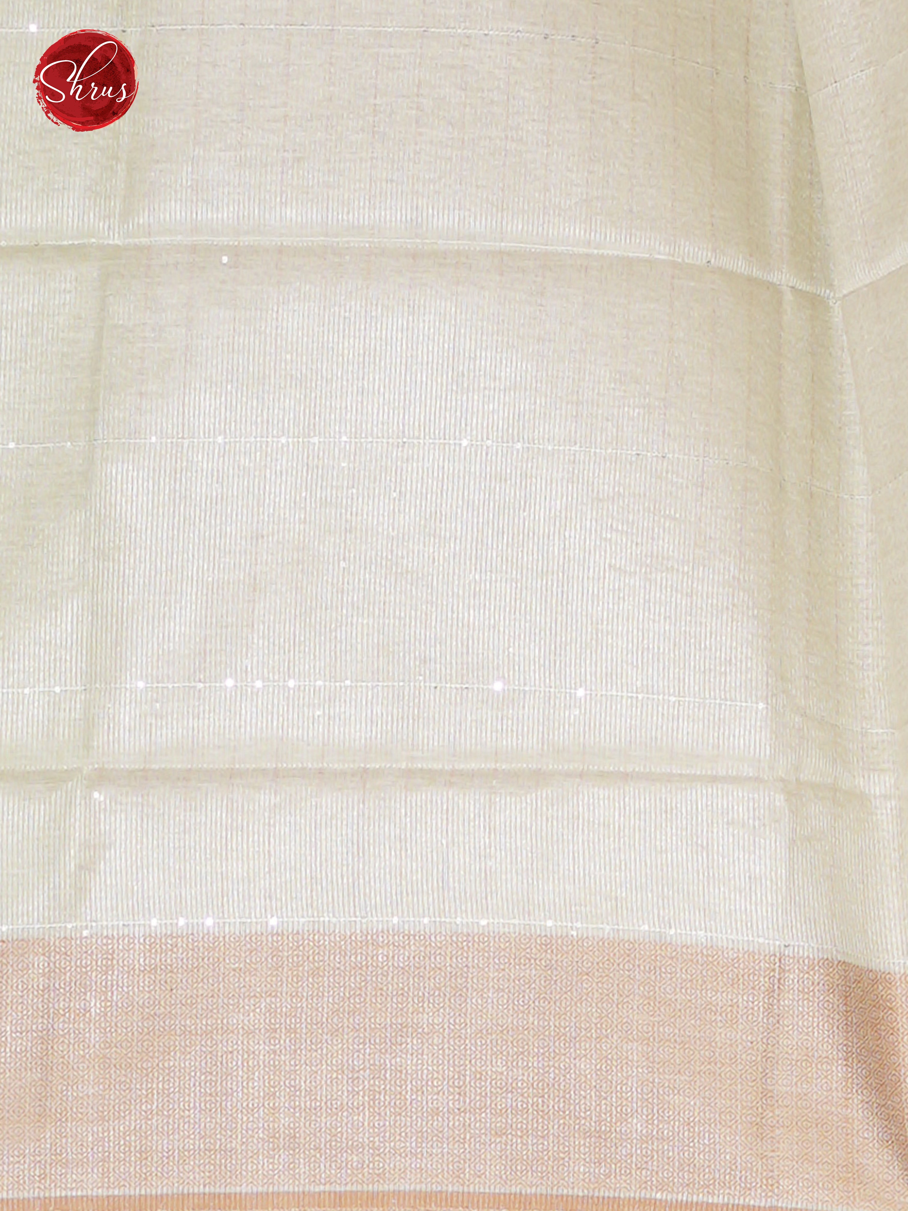 Green & Beige - Linen Saree - Shop on ShrusEternity.com