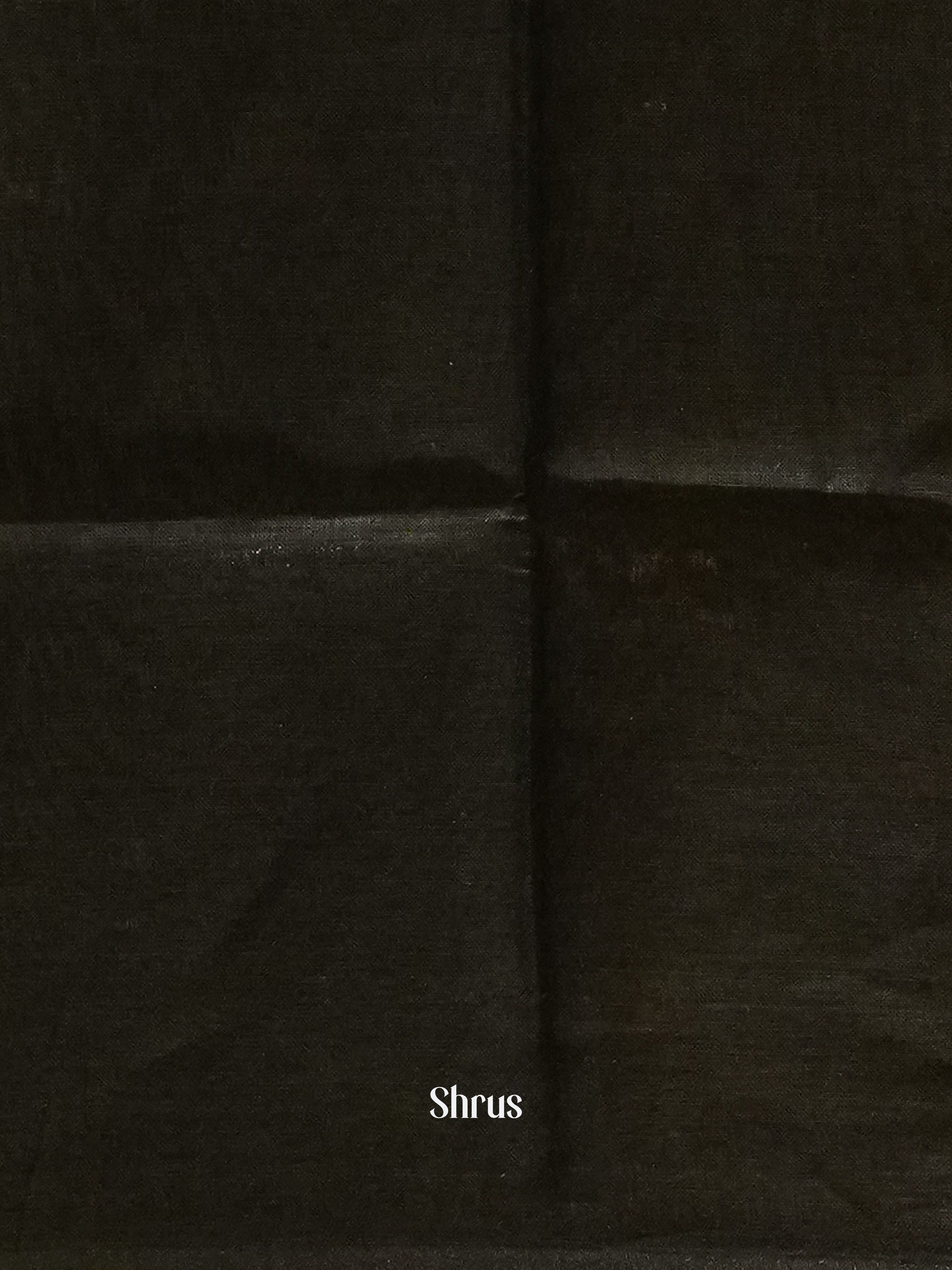 Black - Linen Saree - Shop on ShrusEternity.com