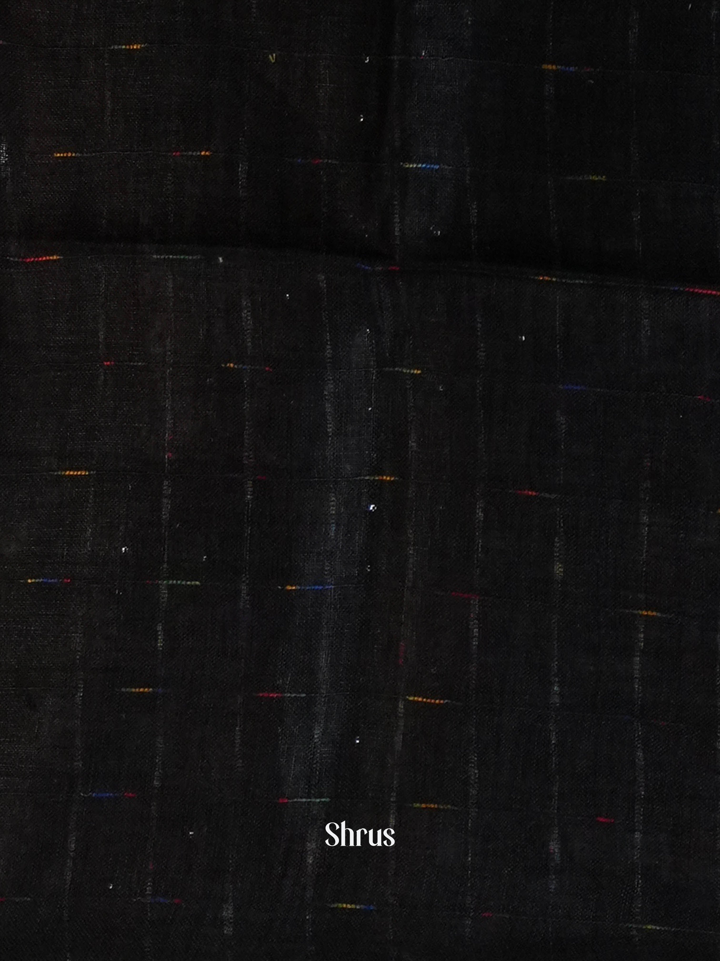 Deep Maroon - Linen Saree Saree - Shop on ShrusEternity.com