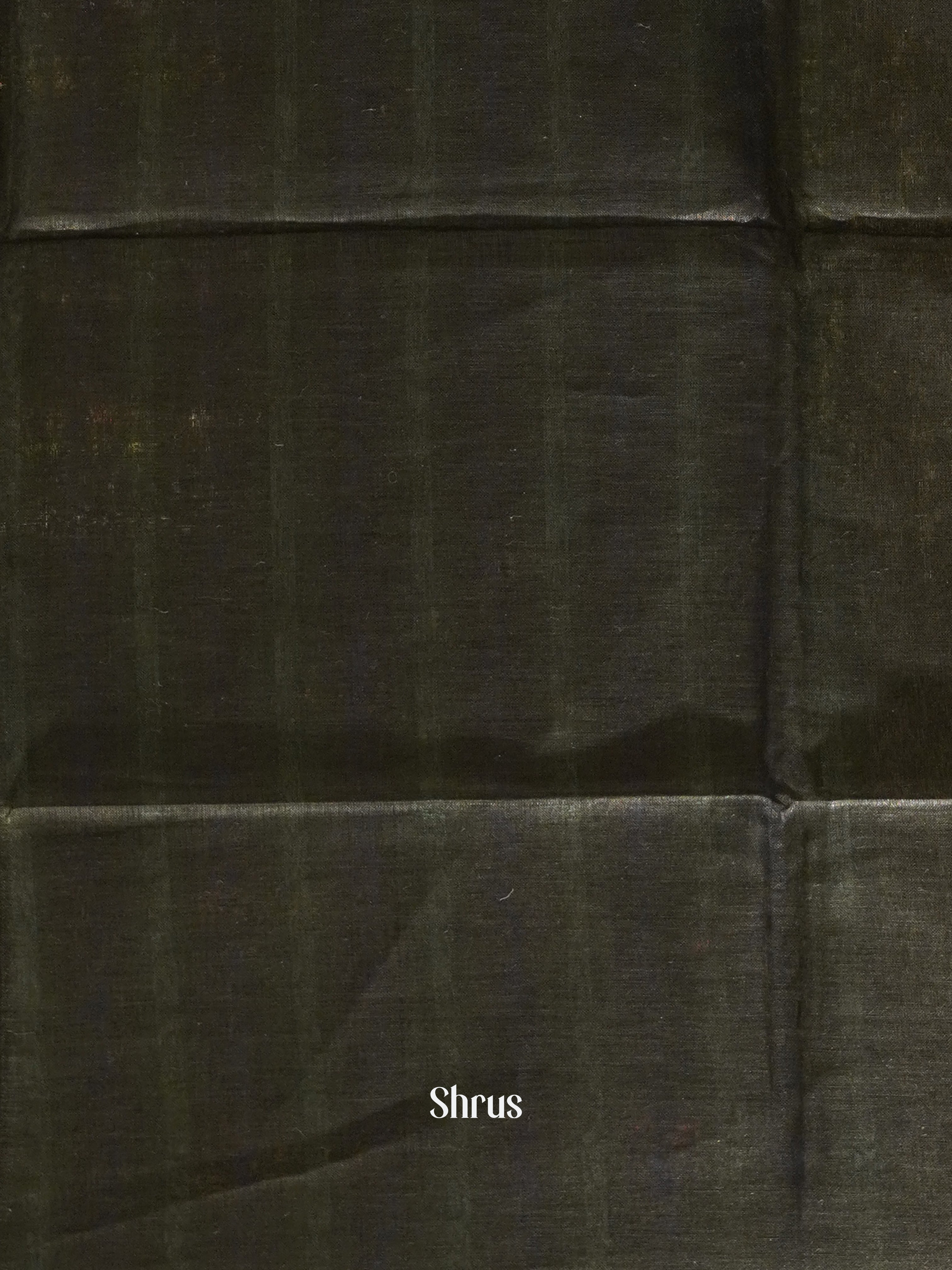 Blue & Green - Linen Saree - Shop on ShrusEternity.com