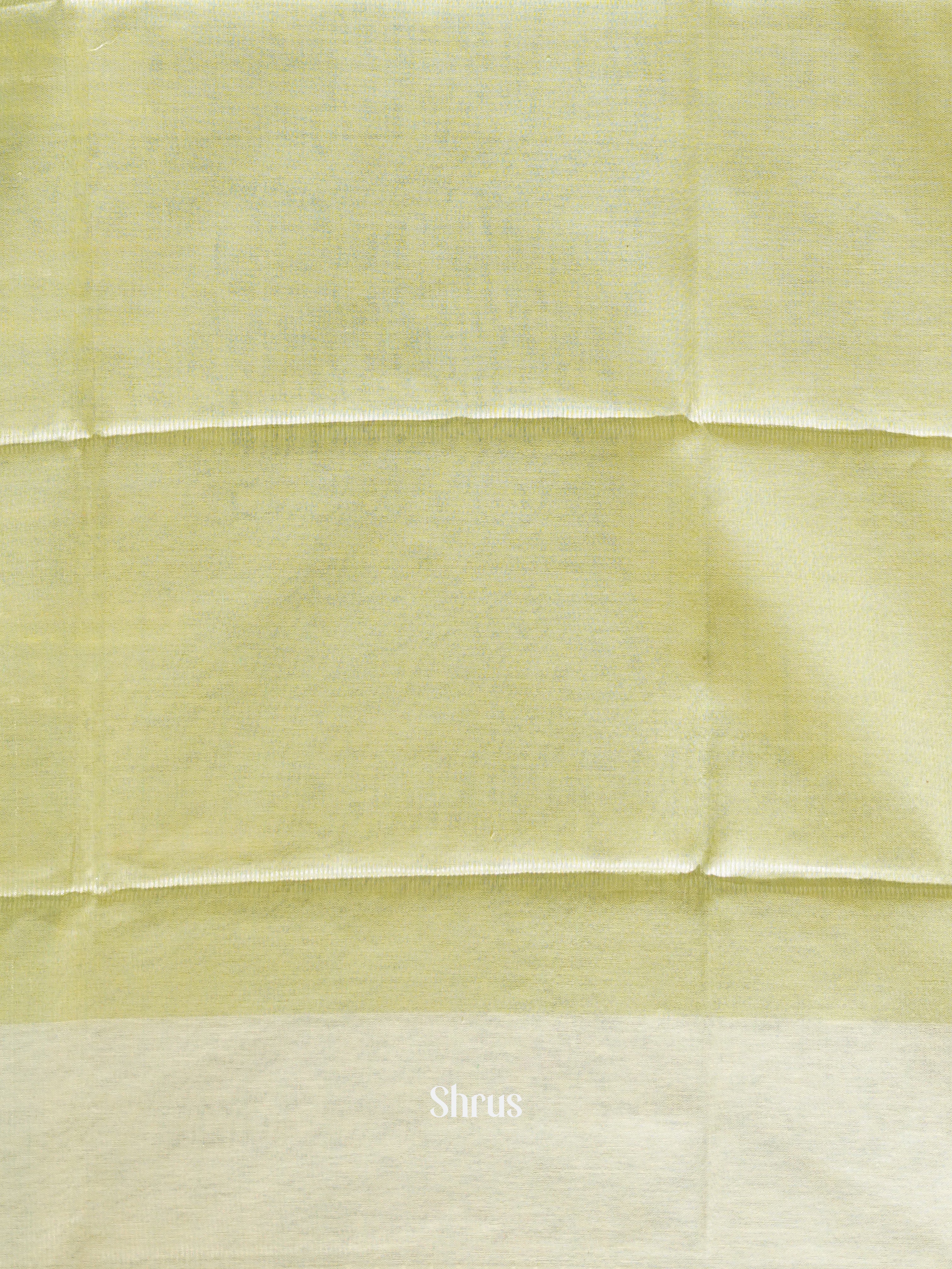 Green & Blue - Linen Saree - Shop on ShrusEternity.com