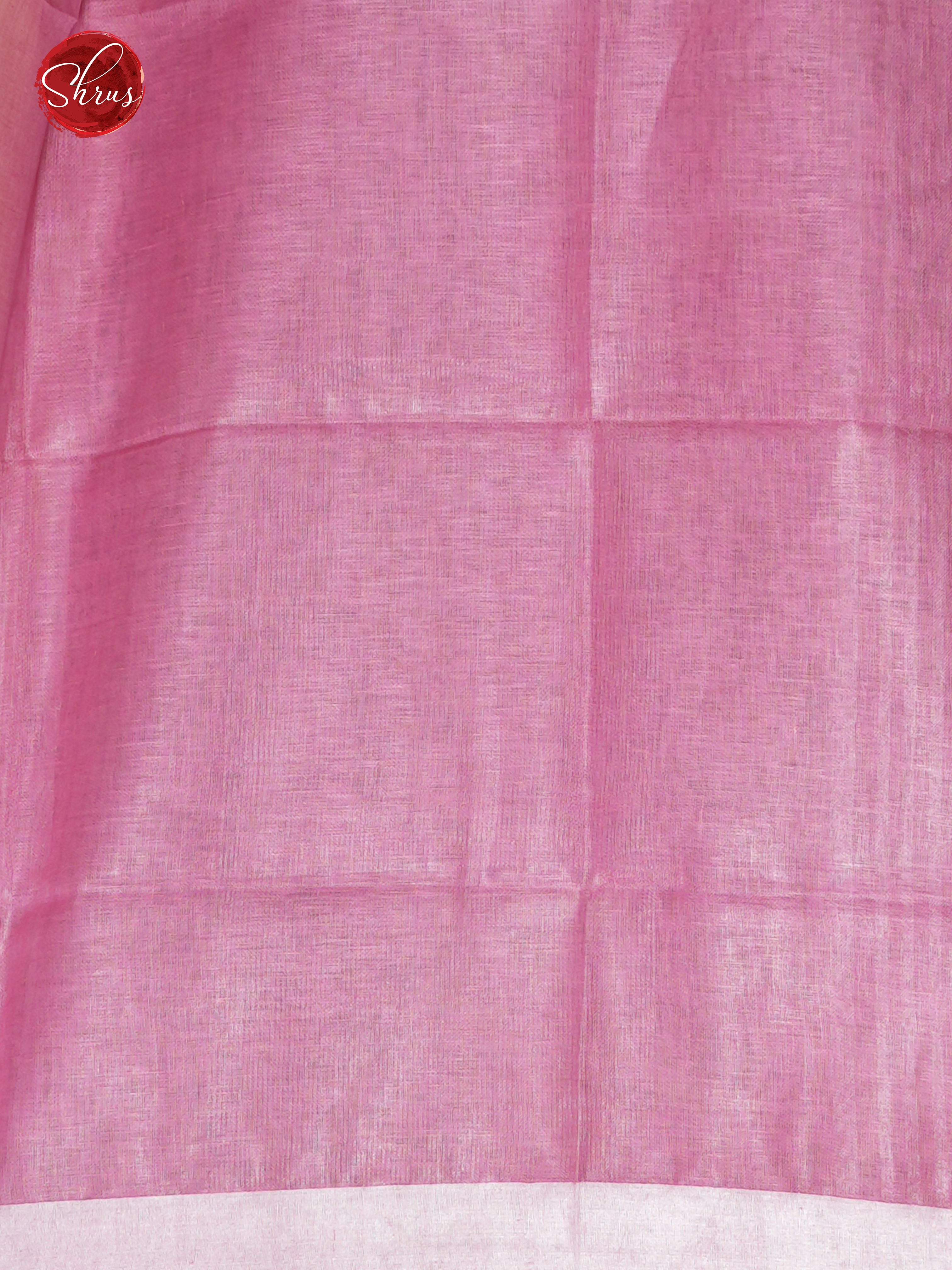 Yellow & Pink - Linen Saree - Shop on ShrusEternity.com