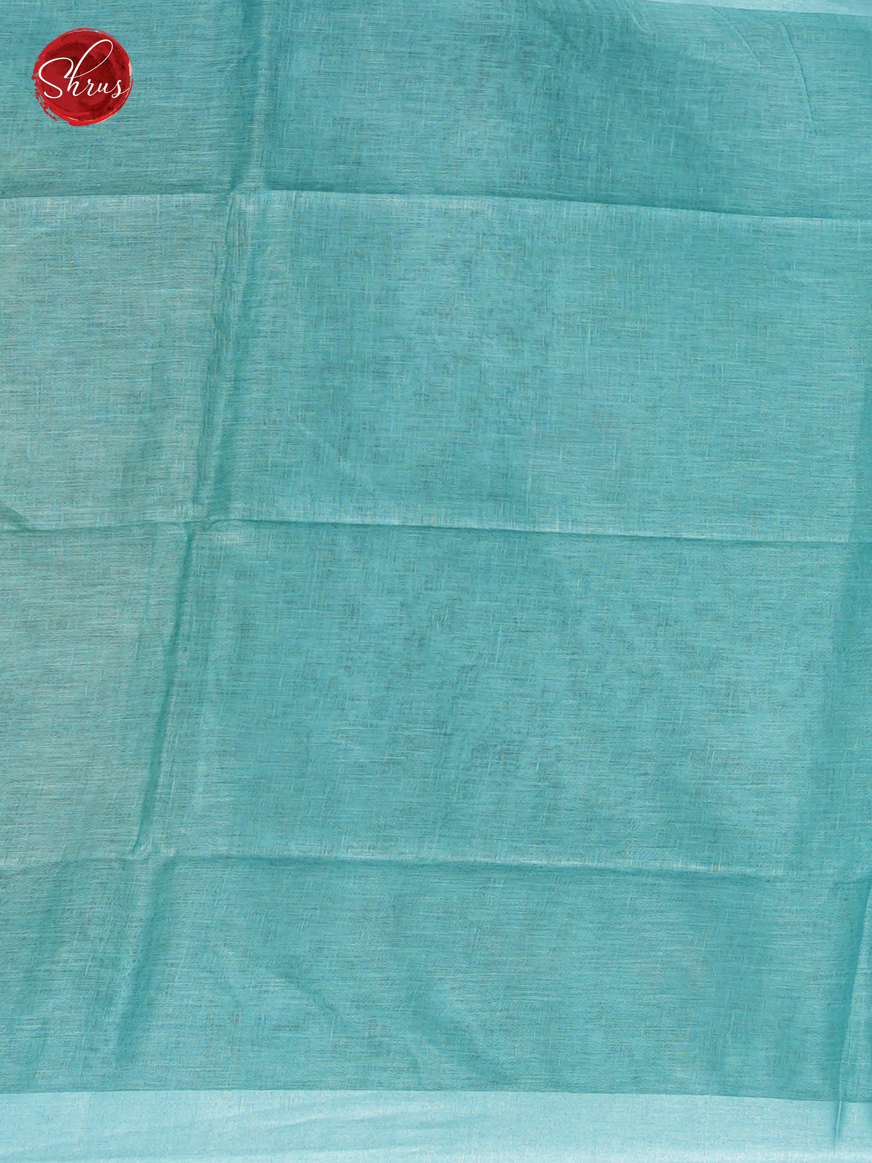 Green & Blue - Linen Saree - Shop on ShrusEternity.com