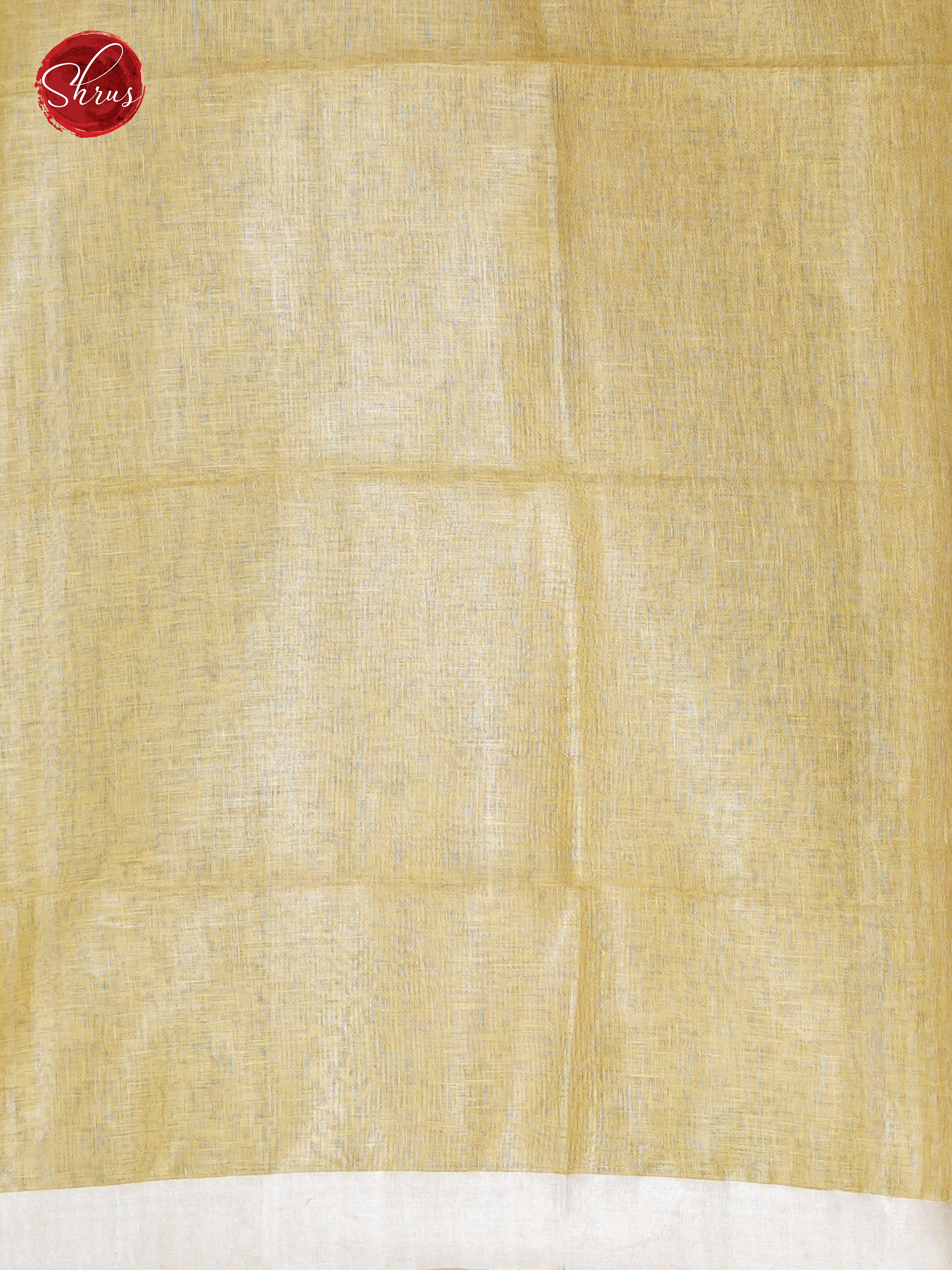 Green & Yellow - Linen Saree - Shop on ShrusEternity.com